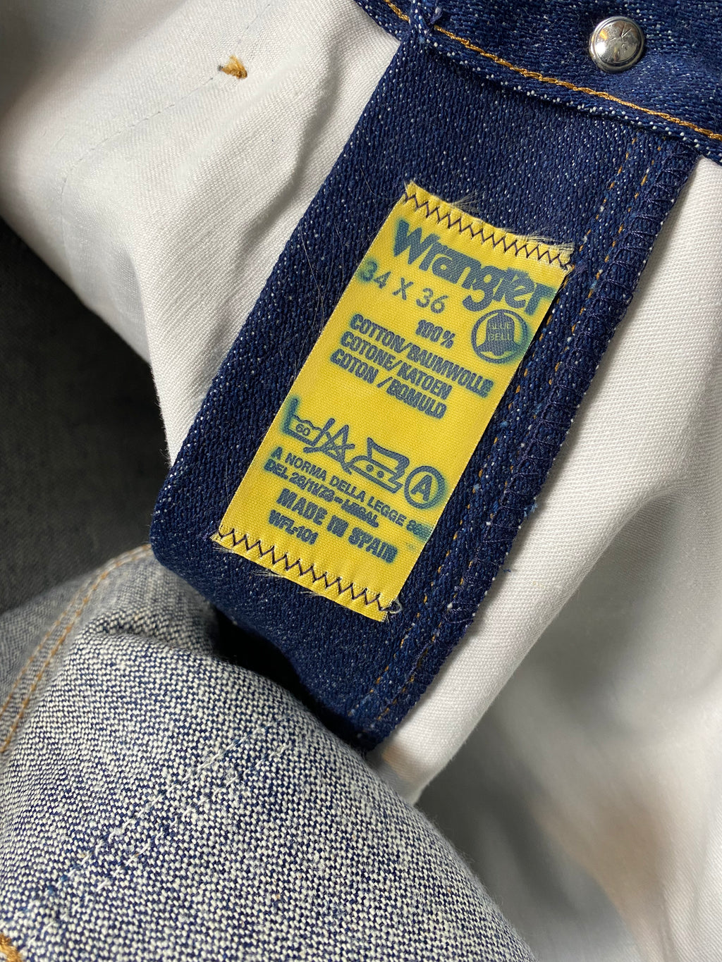 Wrangler Blue Bell 1973 Deadstock Western Cut Jeans (2)