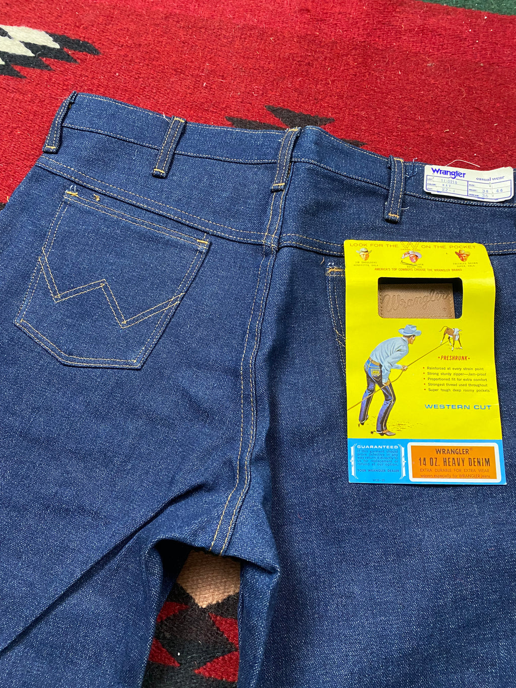 Wrangler Blue Bell 1973 Deadstock Western Cut Jeans (2)