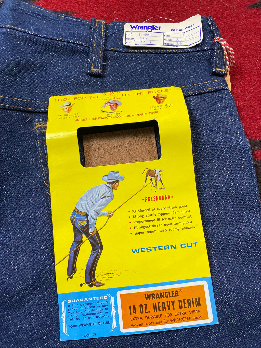 Wrangler Blue Bell 1973 Deadstock Western Cut Jeans (2)