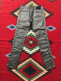 RRL Deadstock Leather Studded Rock 'N Roll Biker Pants