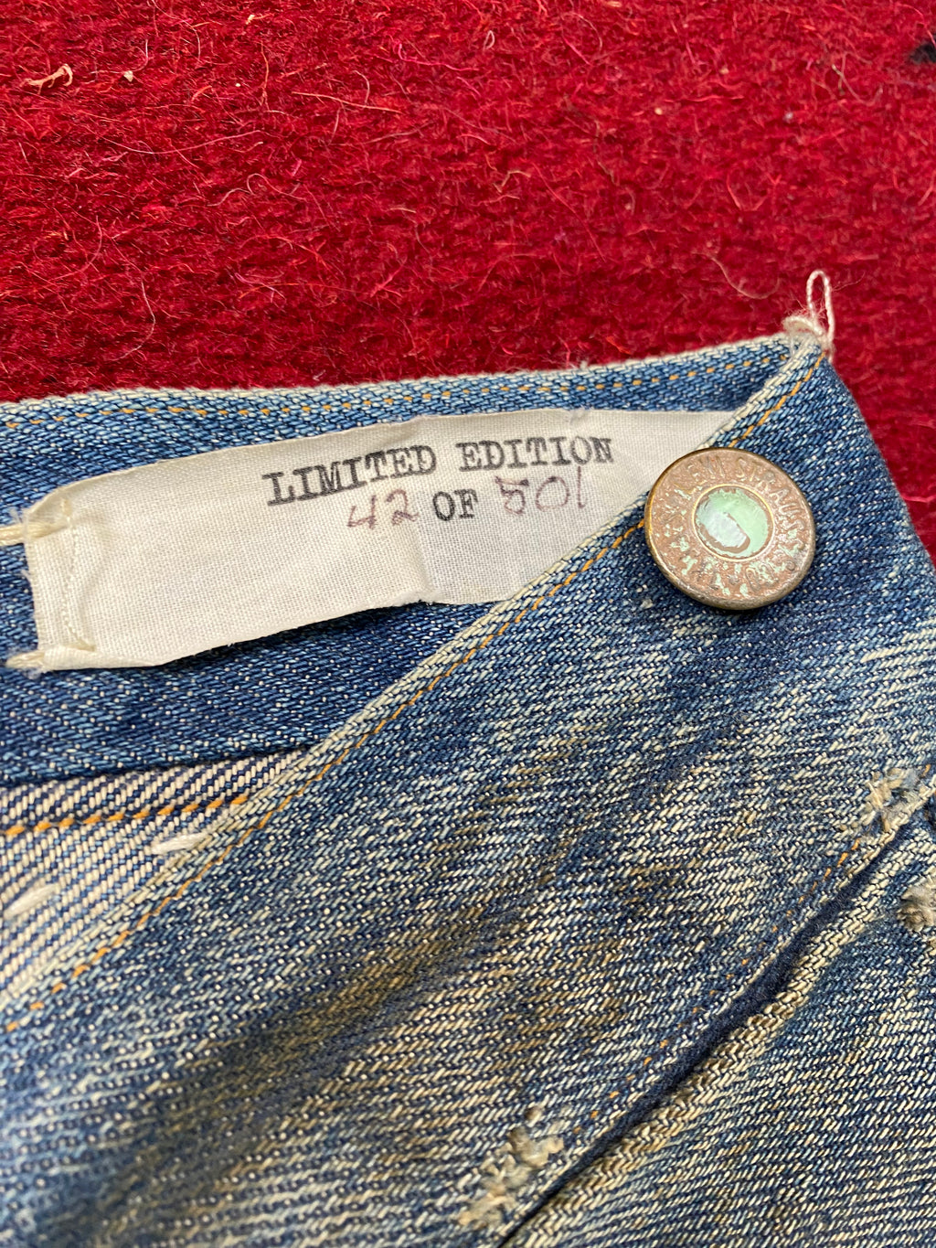 Levi's Vintage Clothing 1890 Limited Edition 501 Jeans