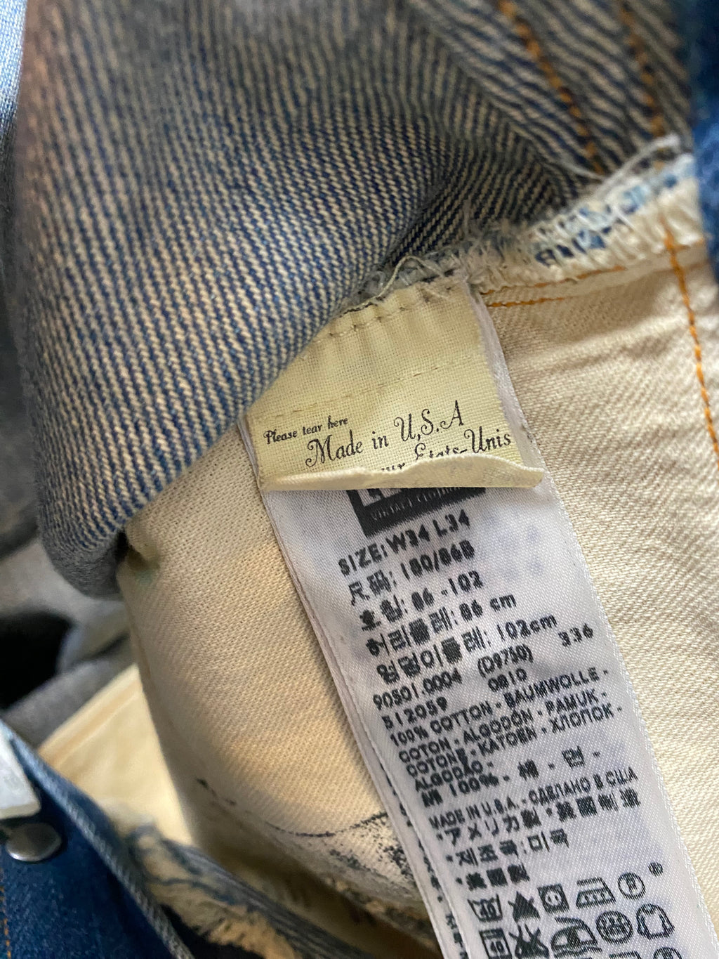 Levi's Vintage Clothing 1890 Limited Edition 501 Jeans