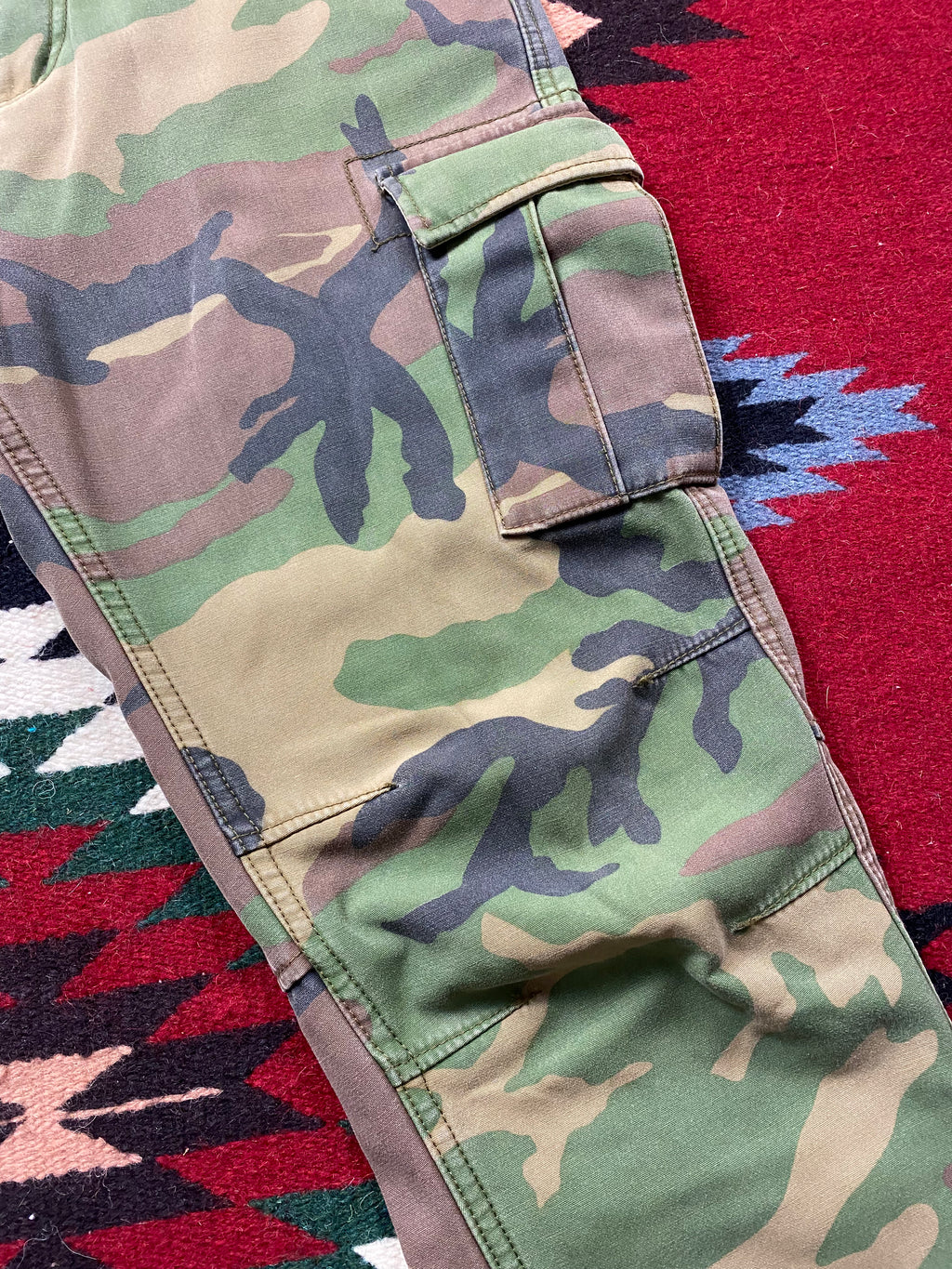 RRL Lined Camo Cargo Pants
