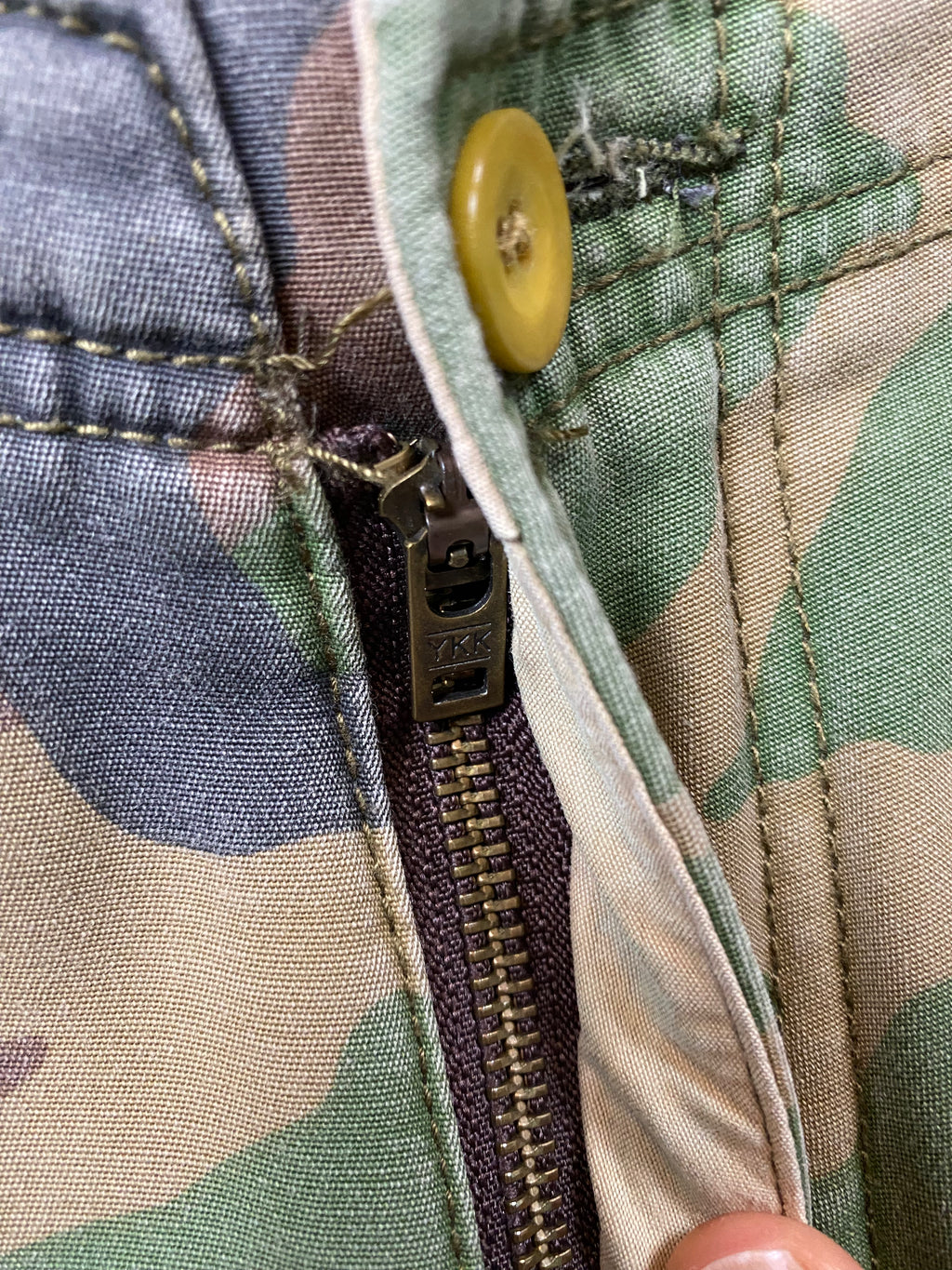 RRL Lined Camo Cargo Pants