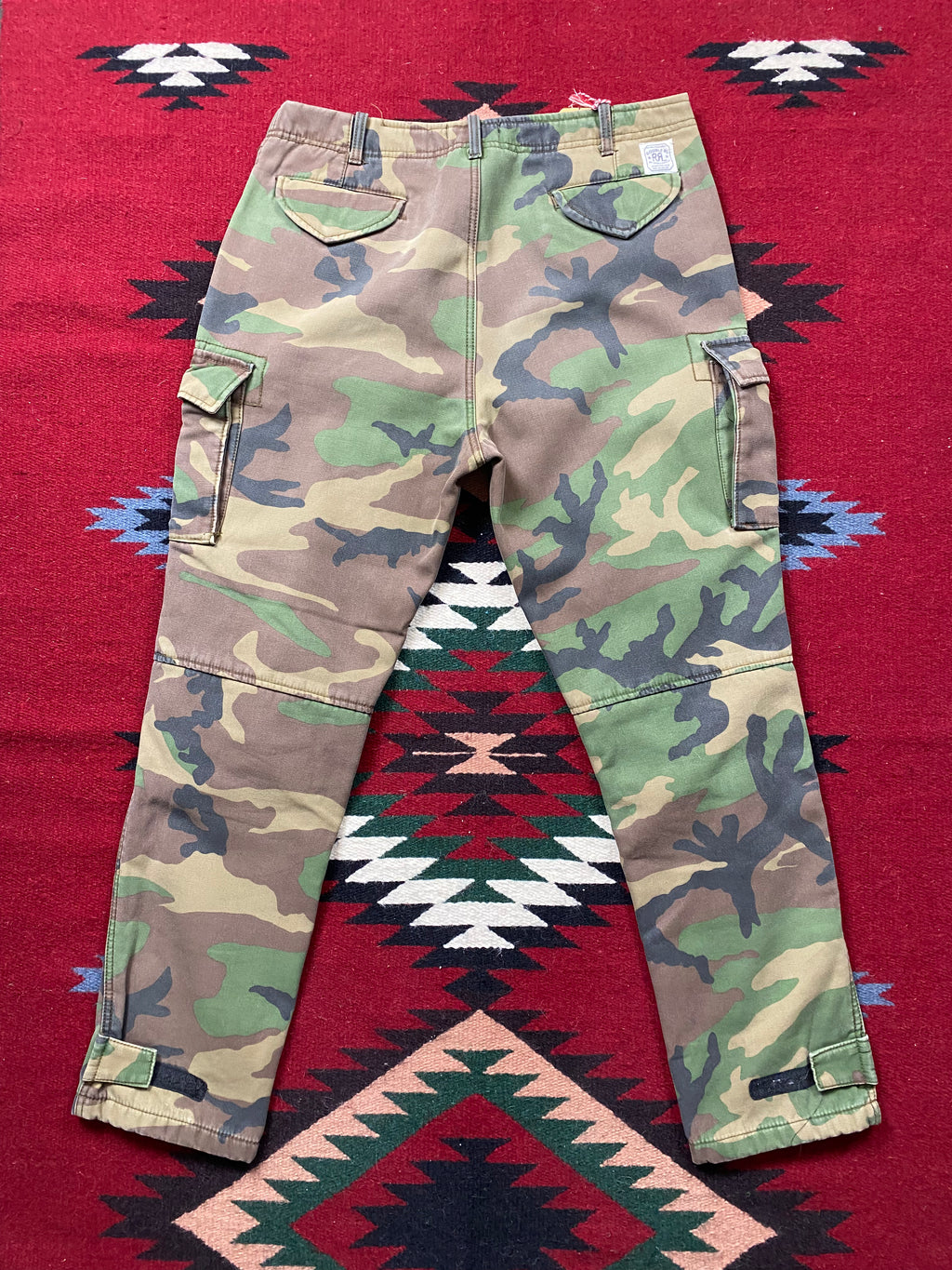 RRL Lined Camo Cargo Pants