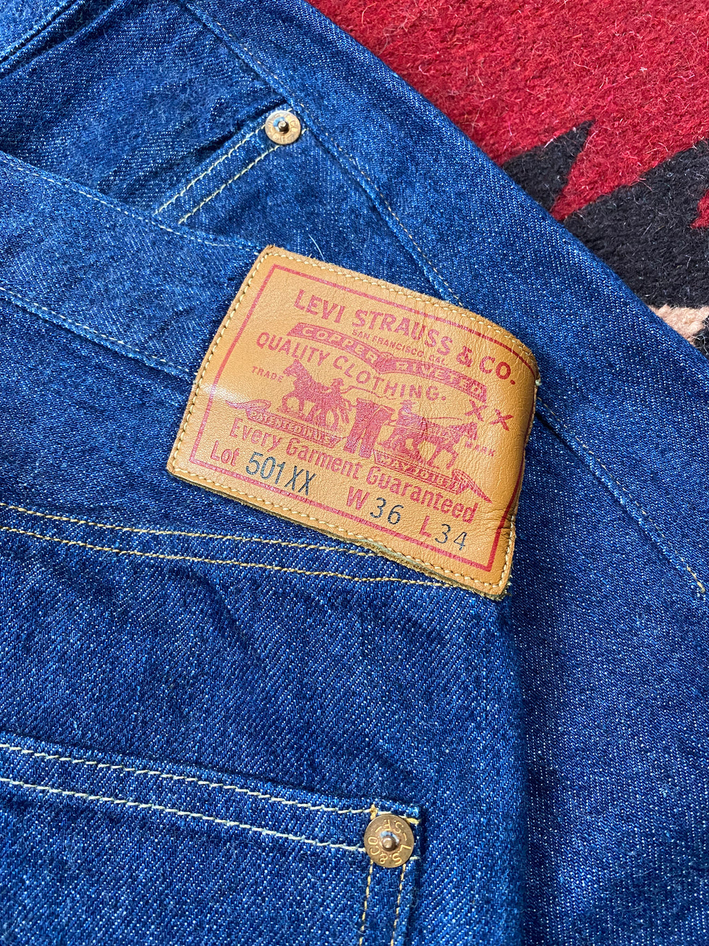 Levi's Vintage Clothing 1915 One Wash 501XX Jeans