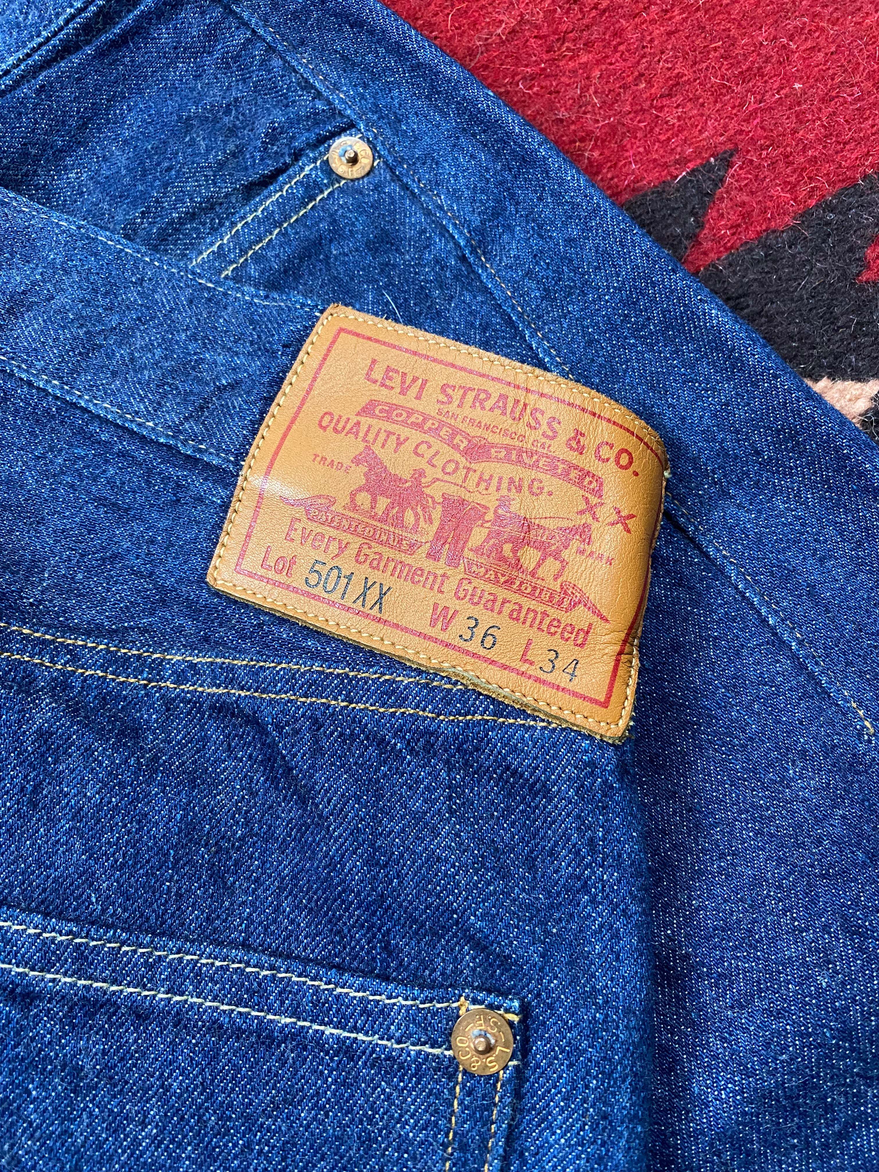 Levi's Vintage Clothing 1915 One Wash 501XX Jeans