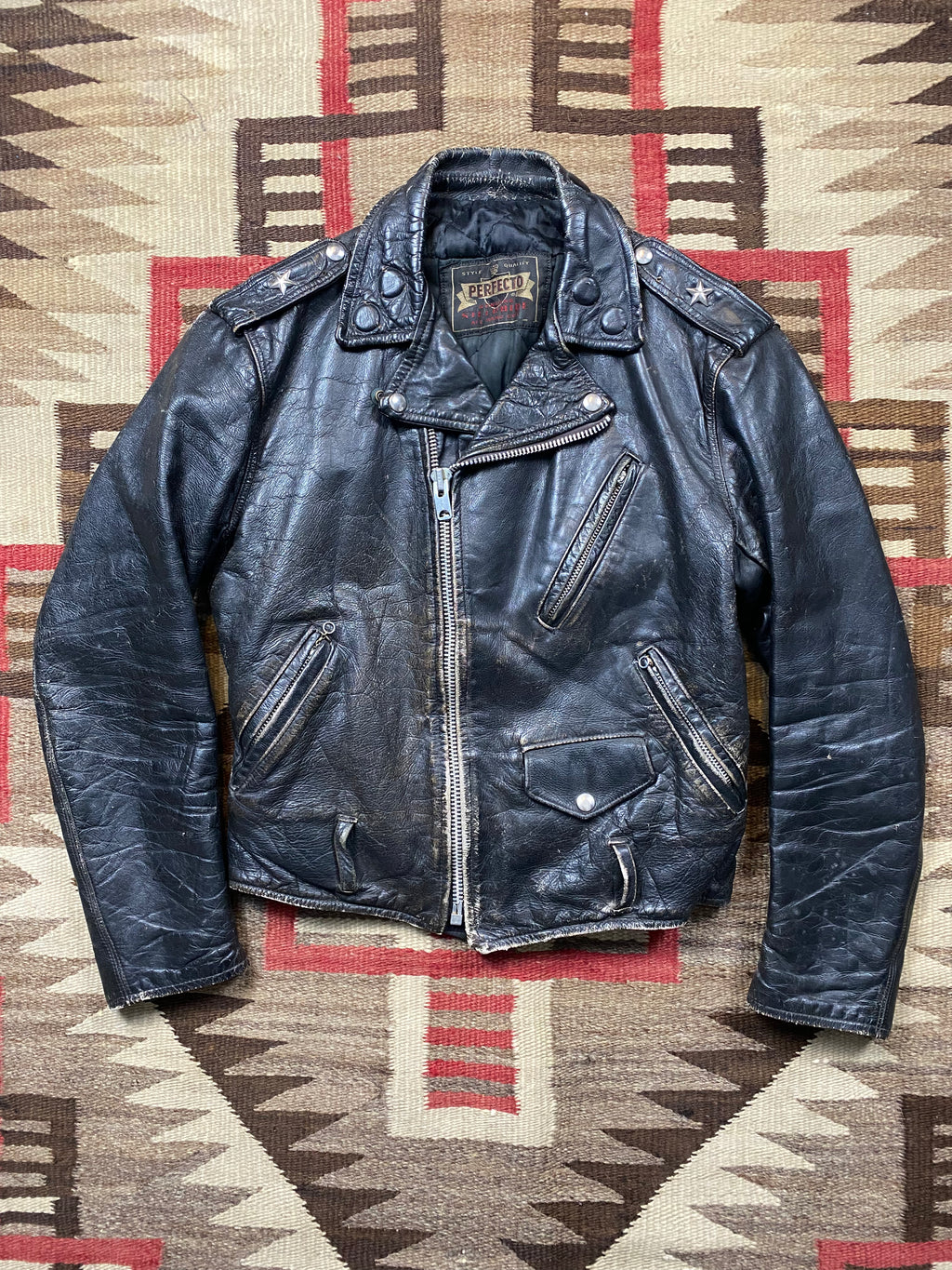 Schott 1960's 618 Steerhide One Star Perfecto Jacket