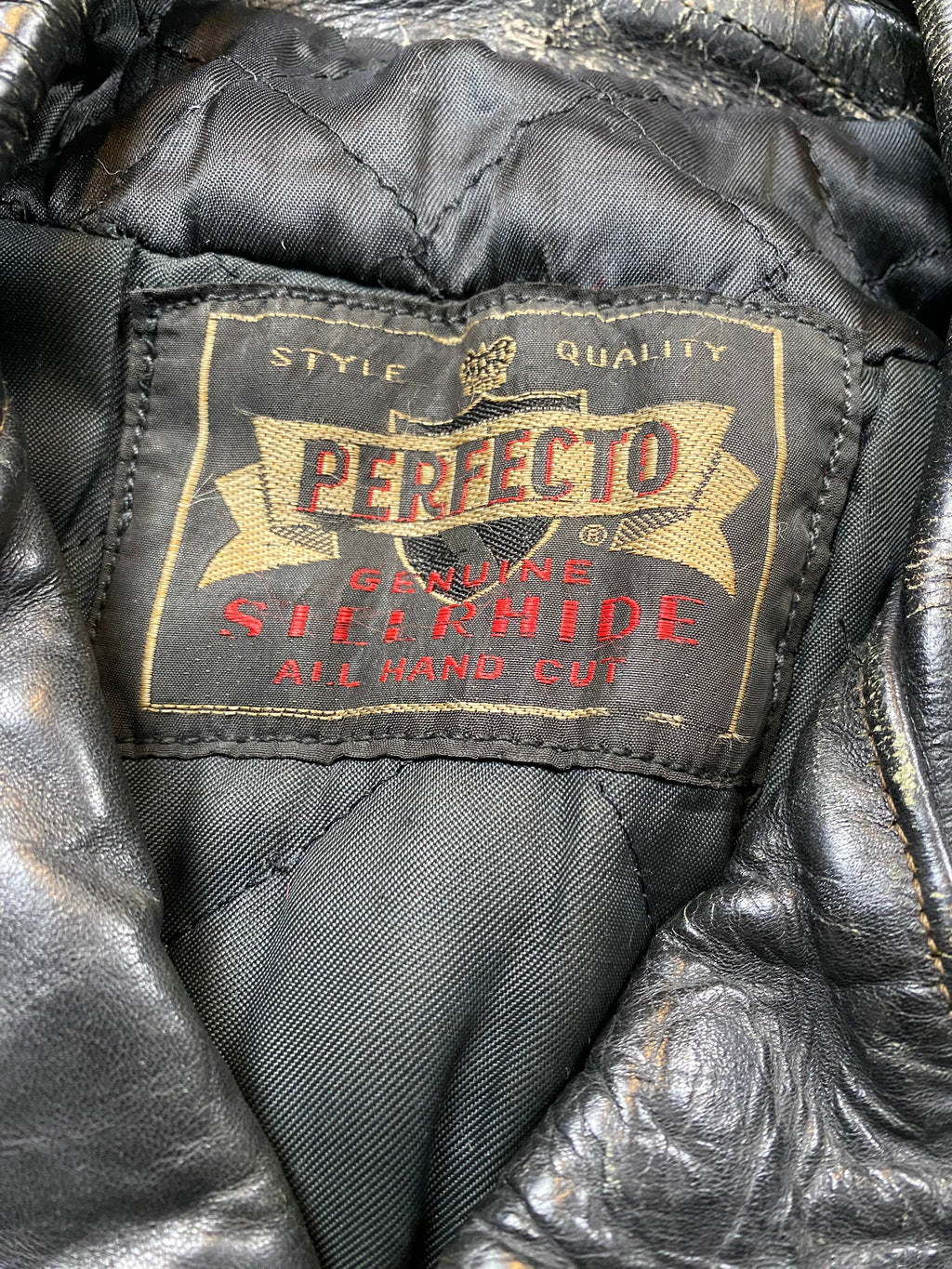 Schott 1960's 618 Steerhide One Star Perfecto Jacket