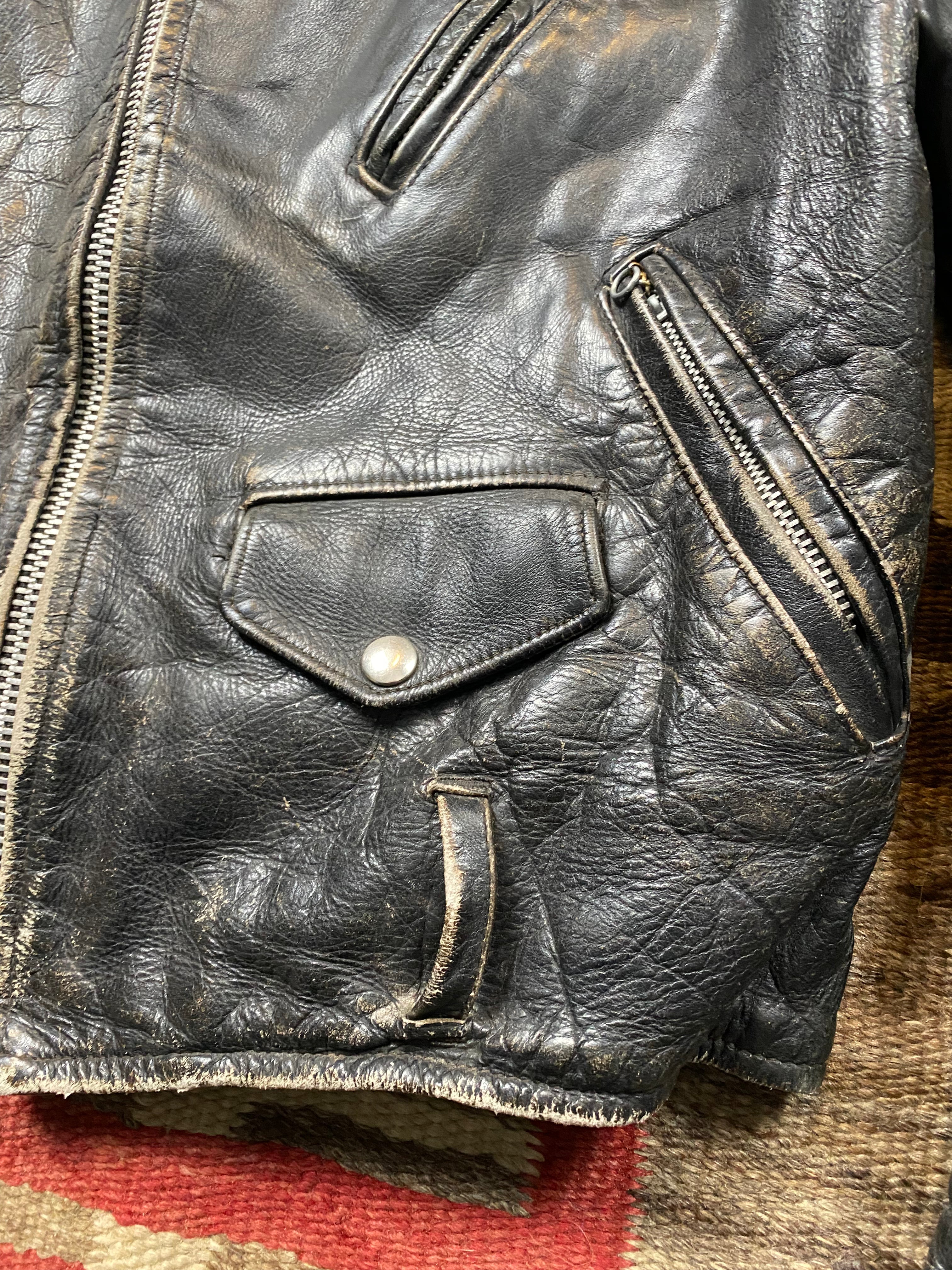 Schott 1960's 618 Steerhide One Star Perfecto Jacket