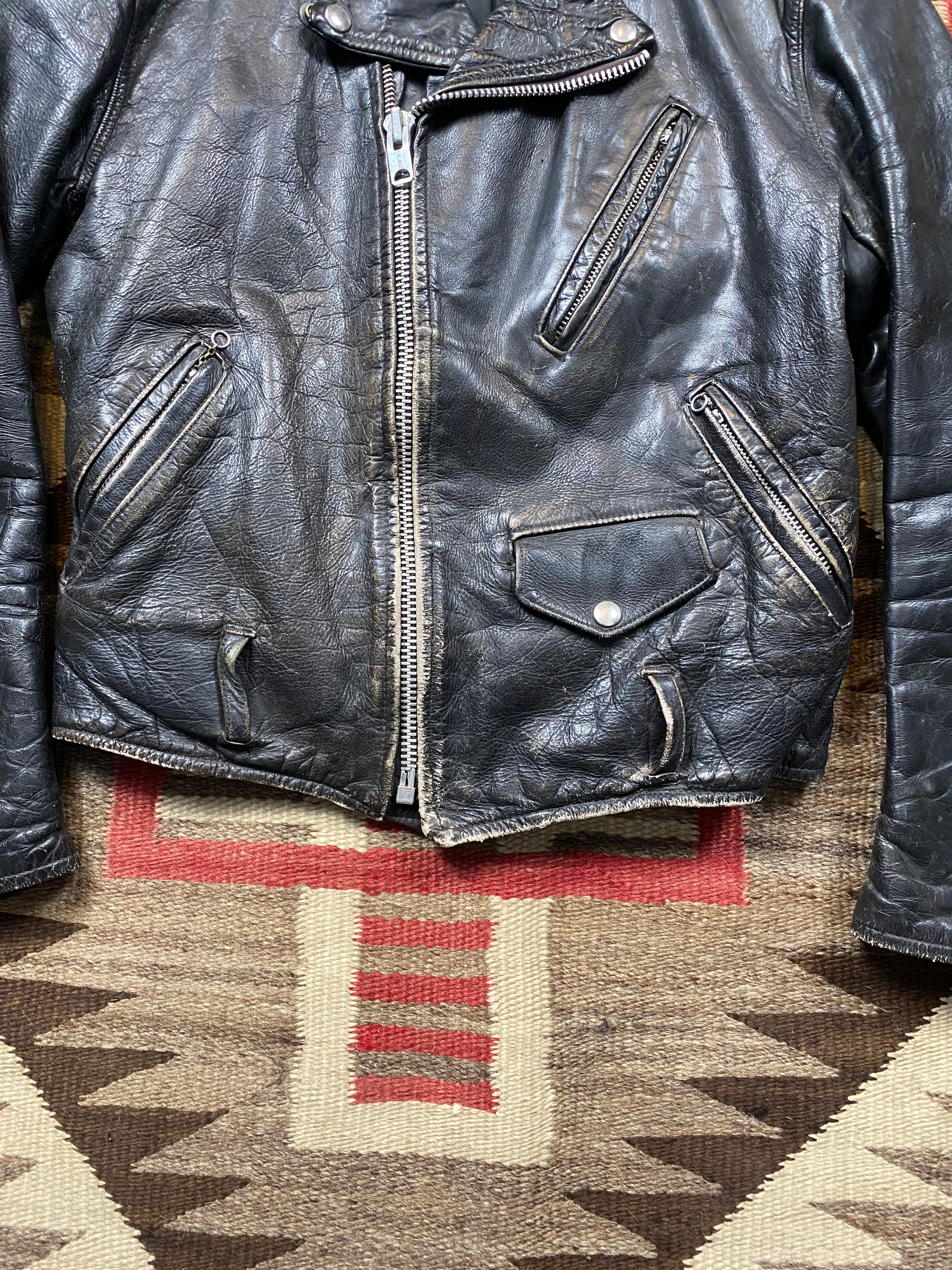 Schott 1960's 618 Steerhide One Star Perfecto Jacket