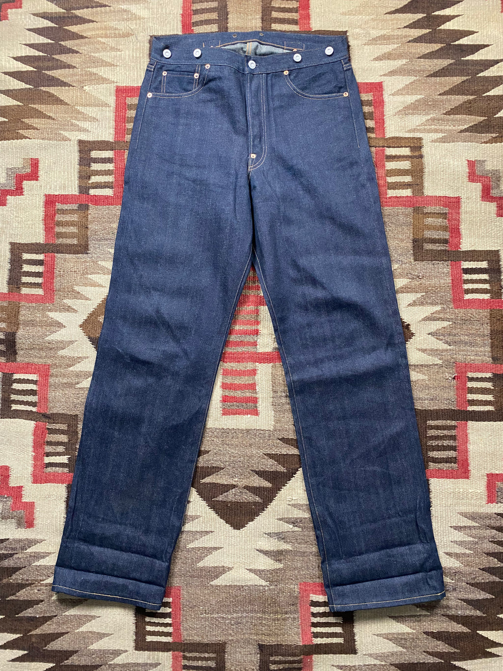Levi's Vintage Clothing 1917 Raw Denim Selvedge 501 Jeans