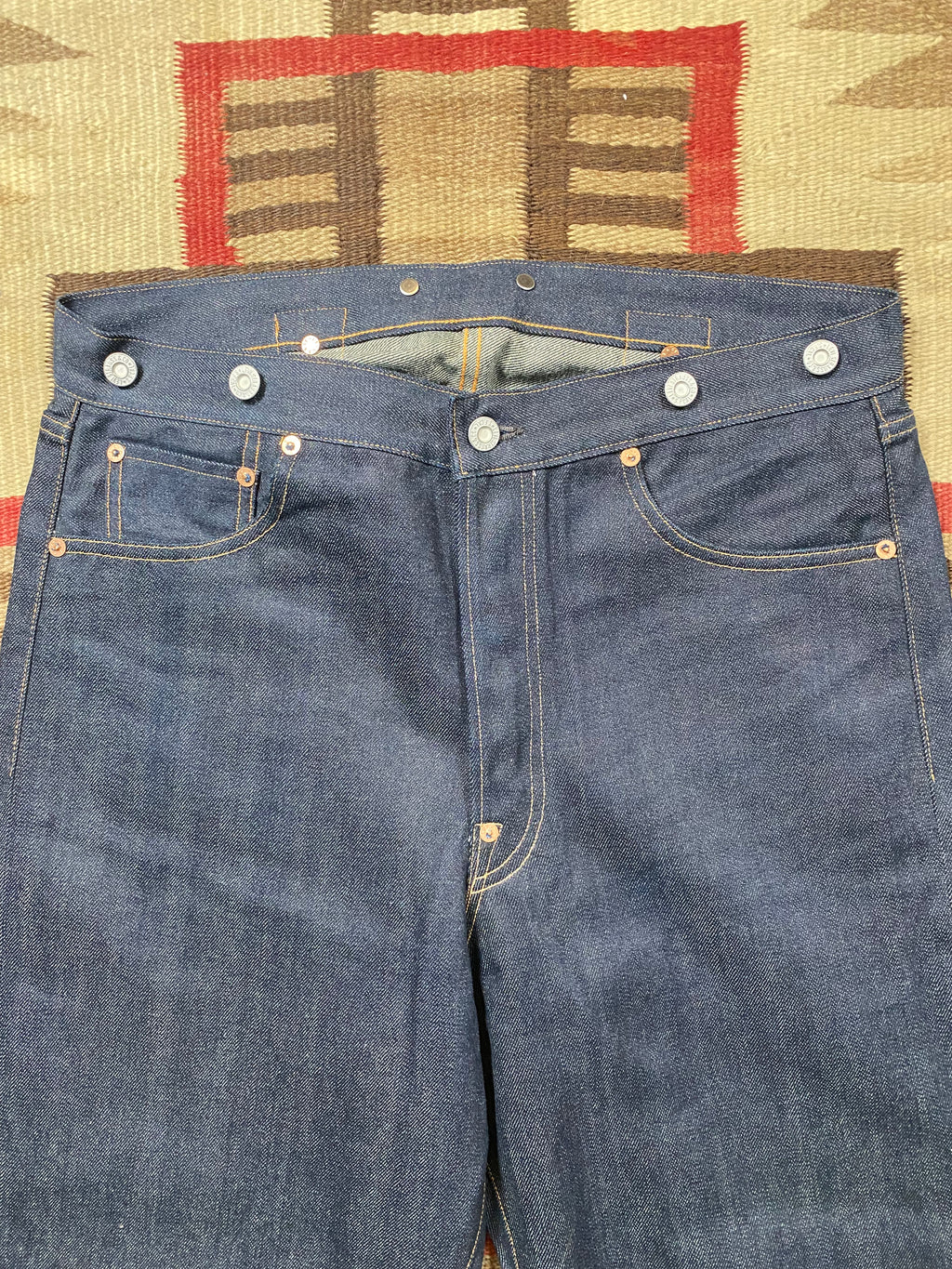 Levi's Vintage Clothing 1917 Raw Denim Selvedge 501 Jeans