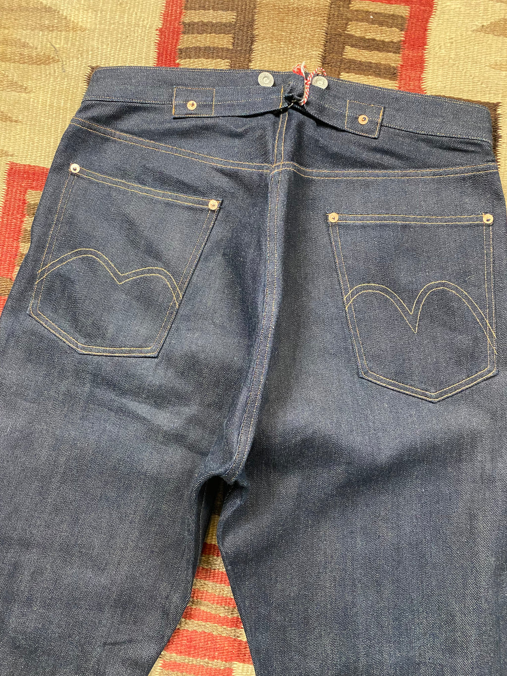Levi's Vintage Clothing 1917 Raw Denim Selvedge 501 Jeans
