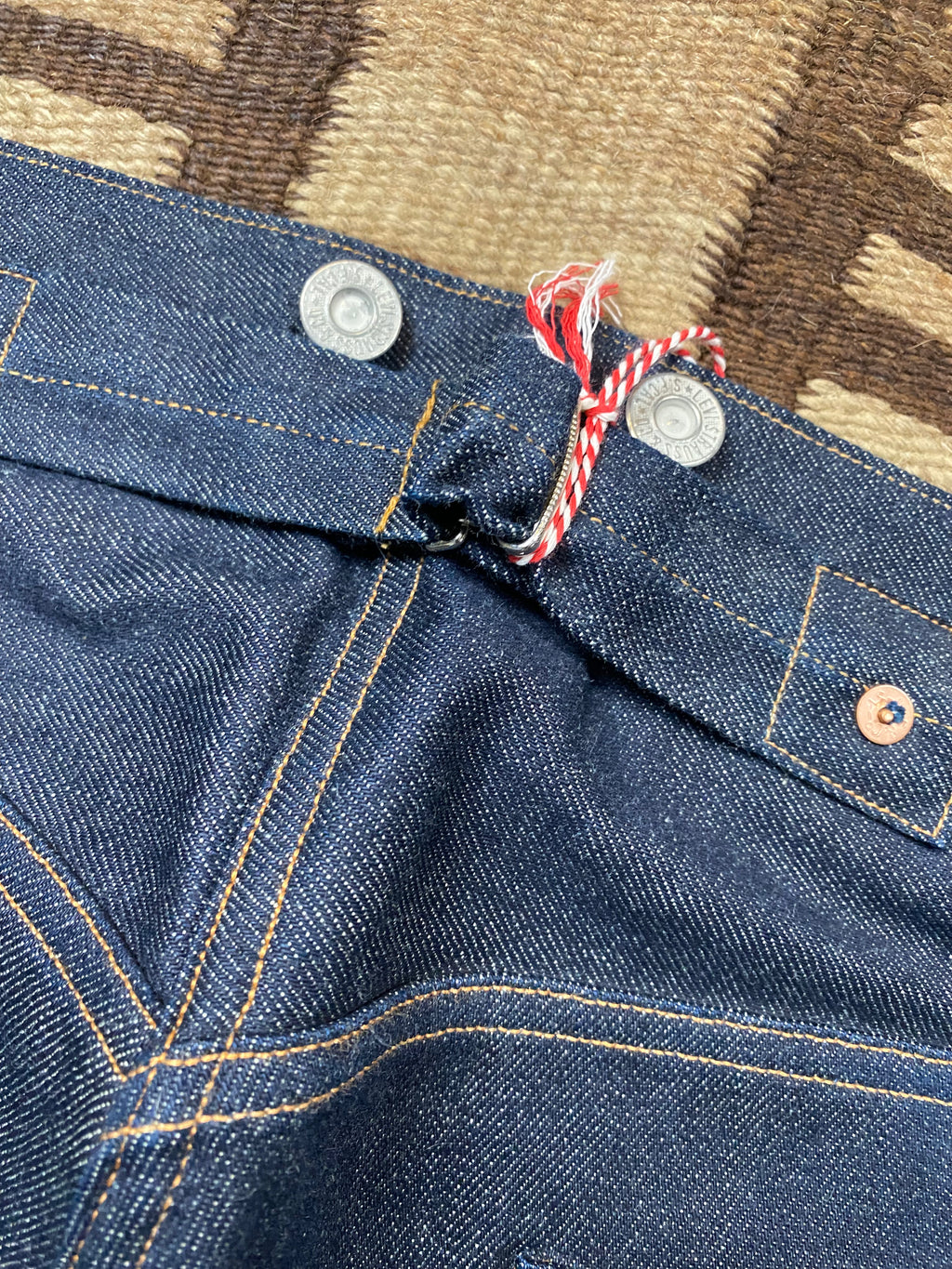 Levi's Vintage Clothing 1917 Raw Denim Selvedge 501 Jeans