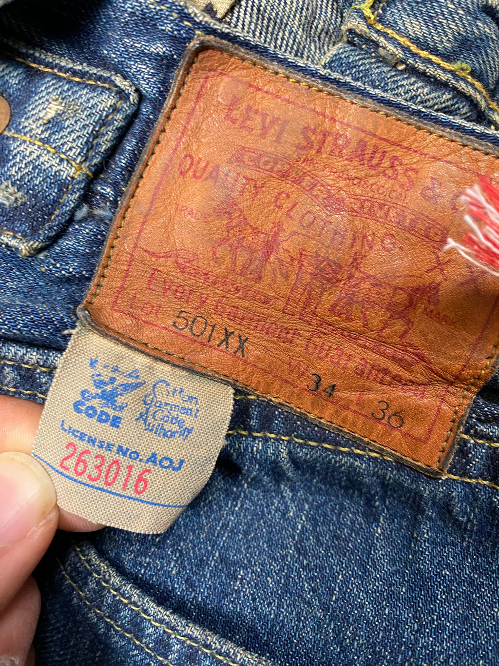 Levi's Vintage Clothing 1933 Selvedge 501 Jeans