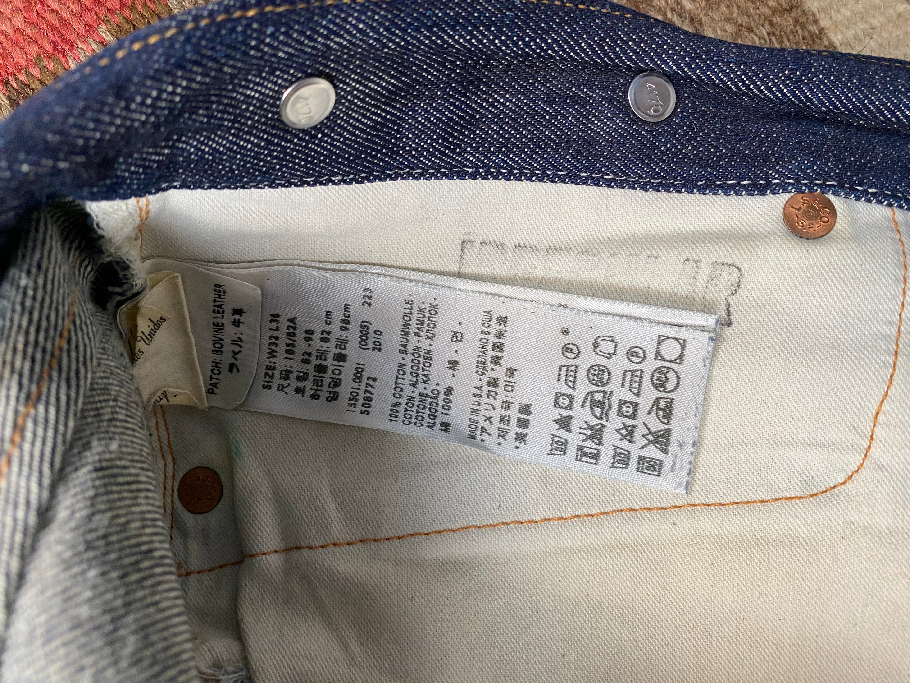 Levi's Vintage Clothing 1915 Selvedge 501XX Jeans (2)