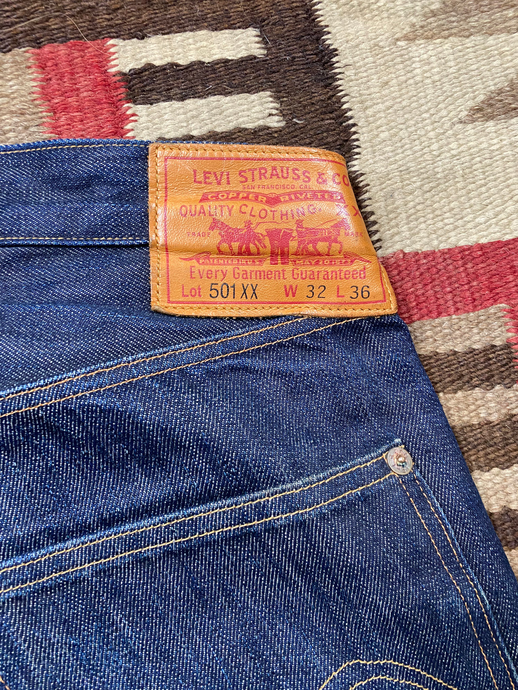 Levi's Vintage Clothing 1915 Selvedge 501XX Jeans (2)