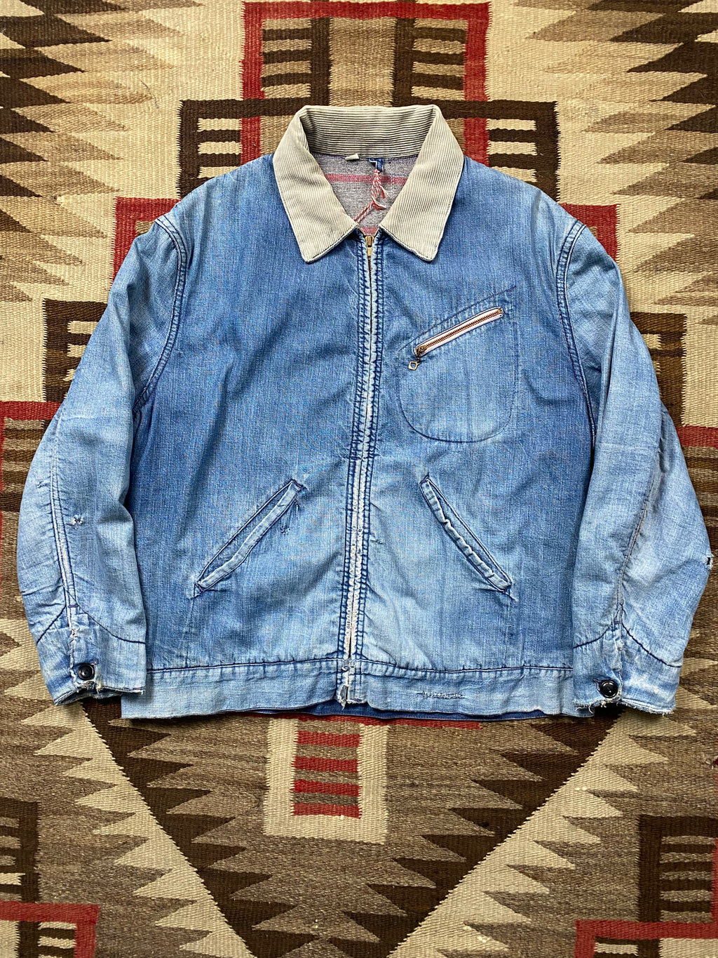 Sears 1950's Lined Denim Chore Jacket