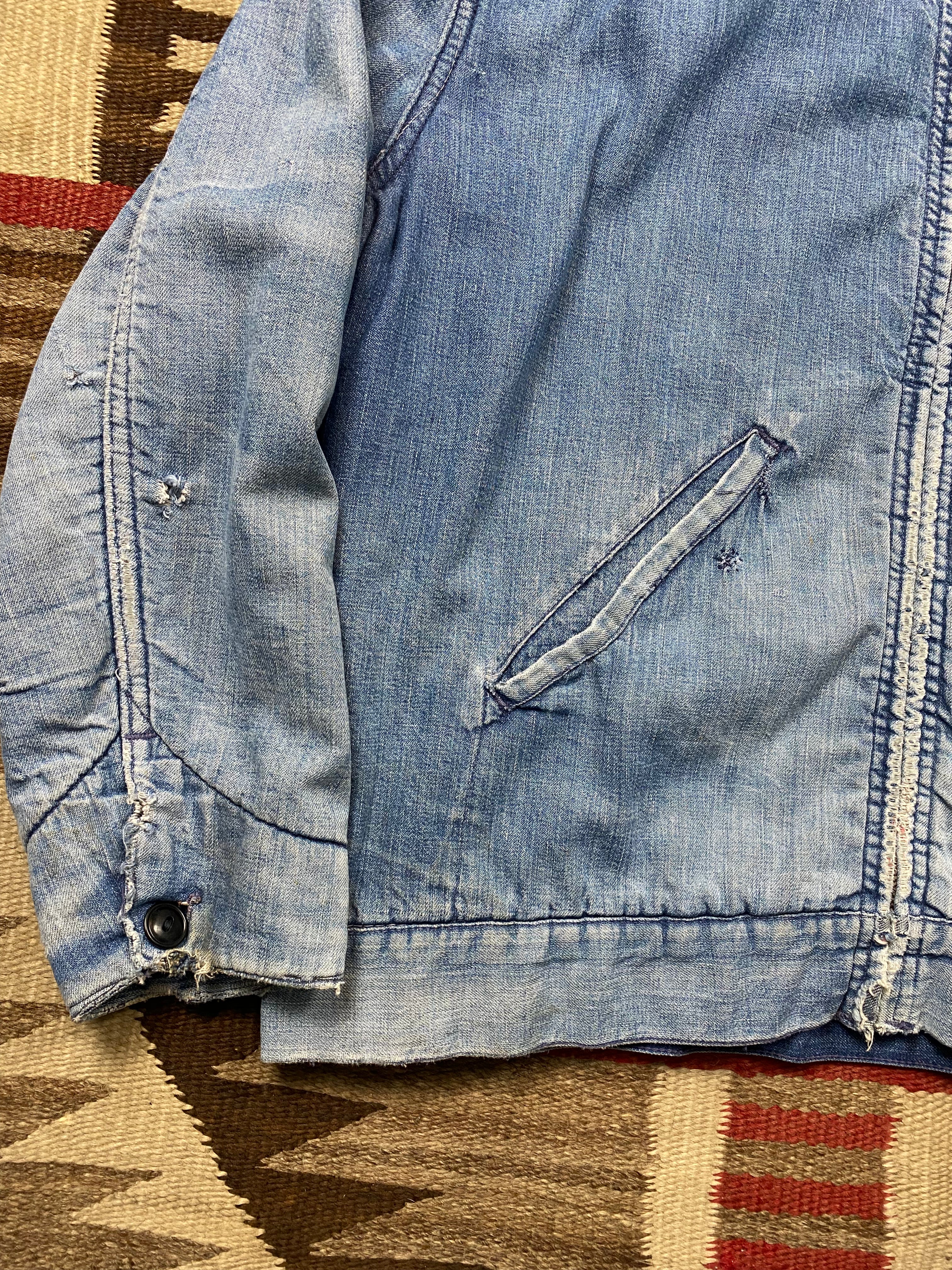 Sears 1950's Lined Denim Chore Jacket
