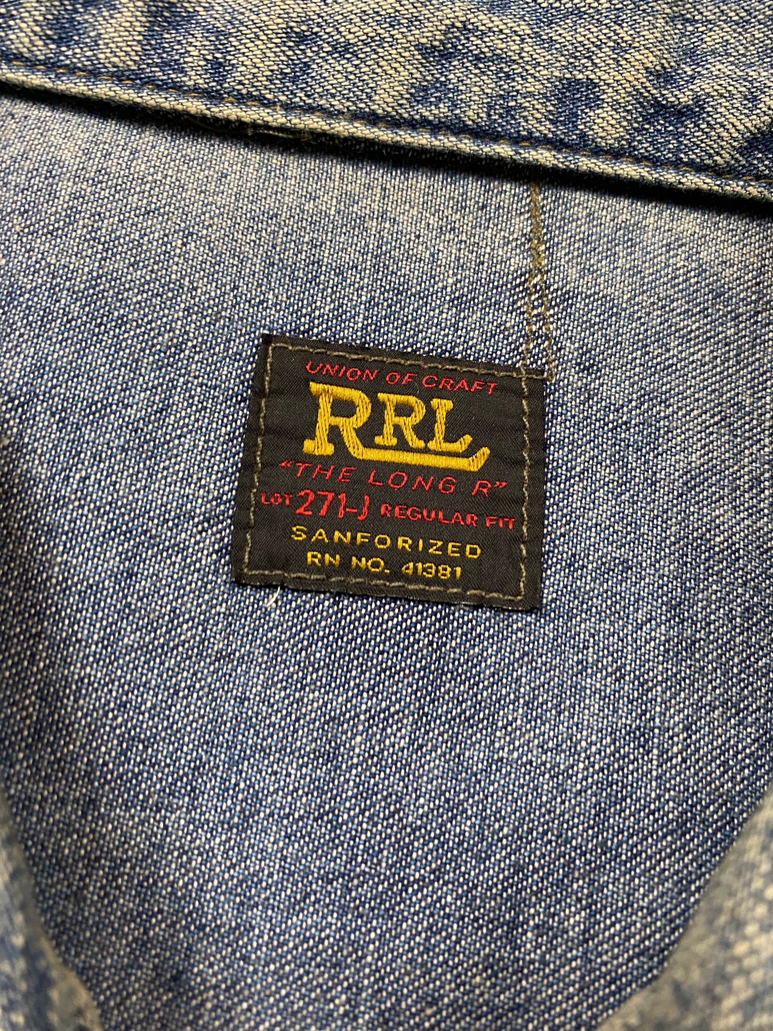 RRL Denim Chore Jacket