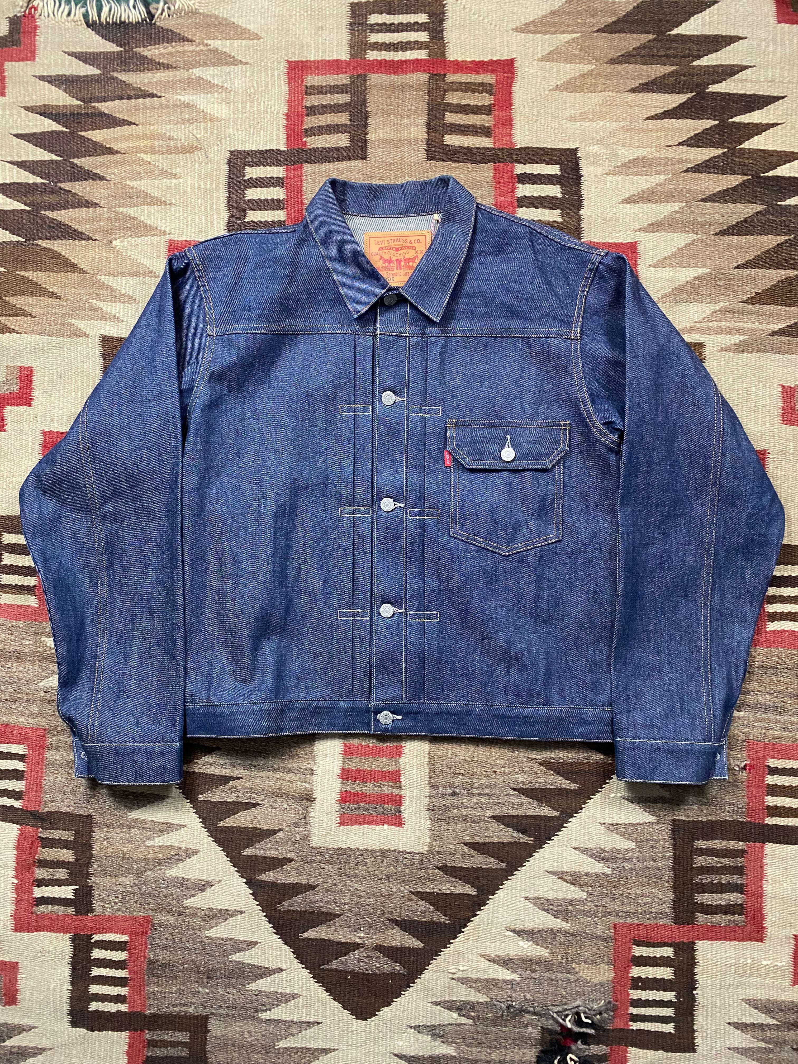 Levi's Vintage Clothing Raw Selvedge Type-I Denim Jacket