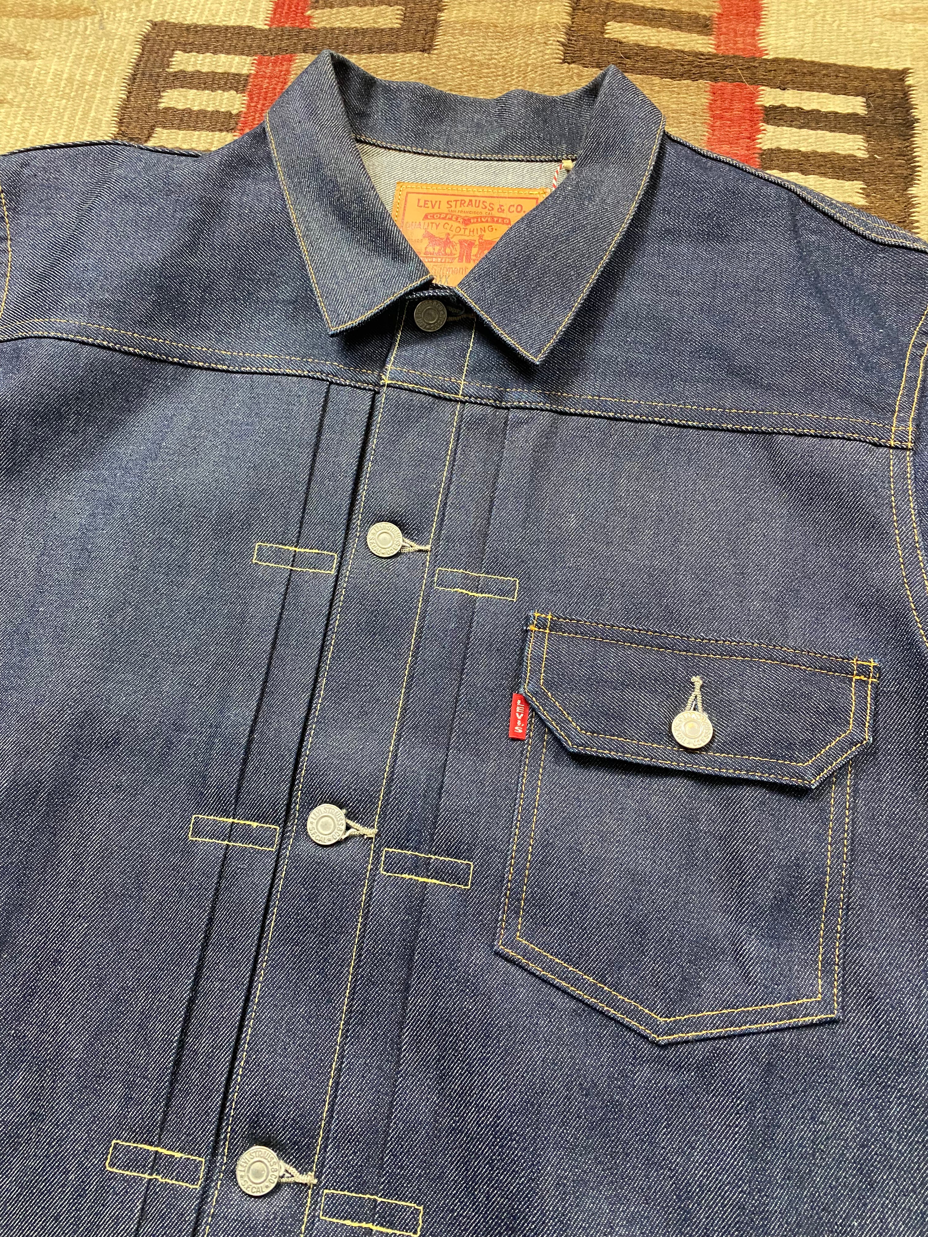 Levi's Vintage Clothing Raw Selvedge Type-I Denim Jacket