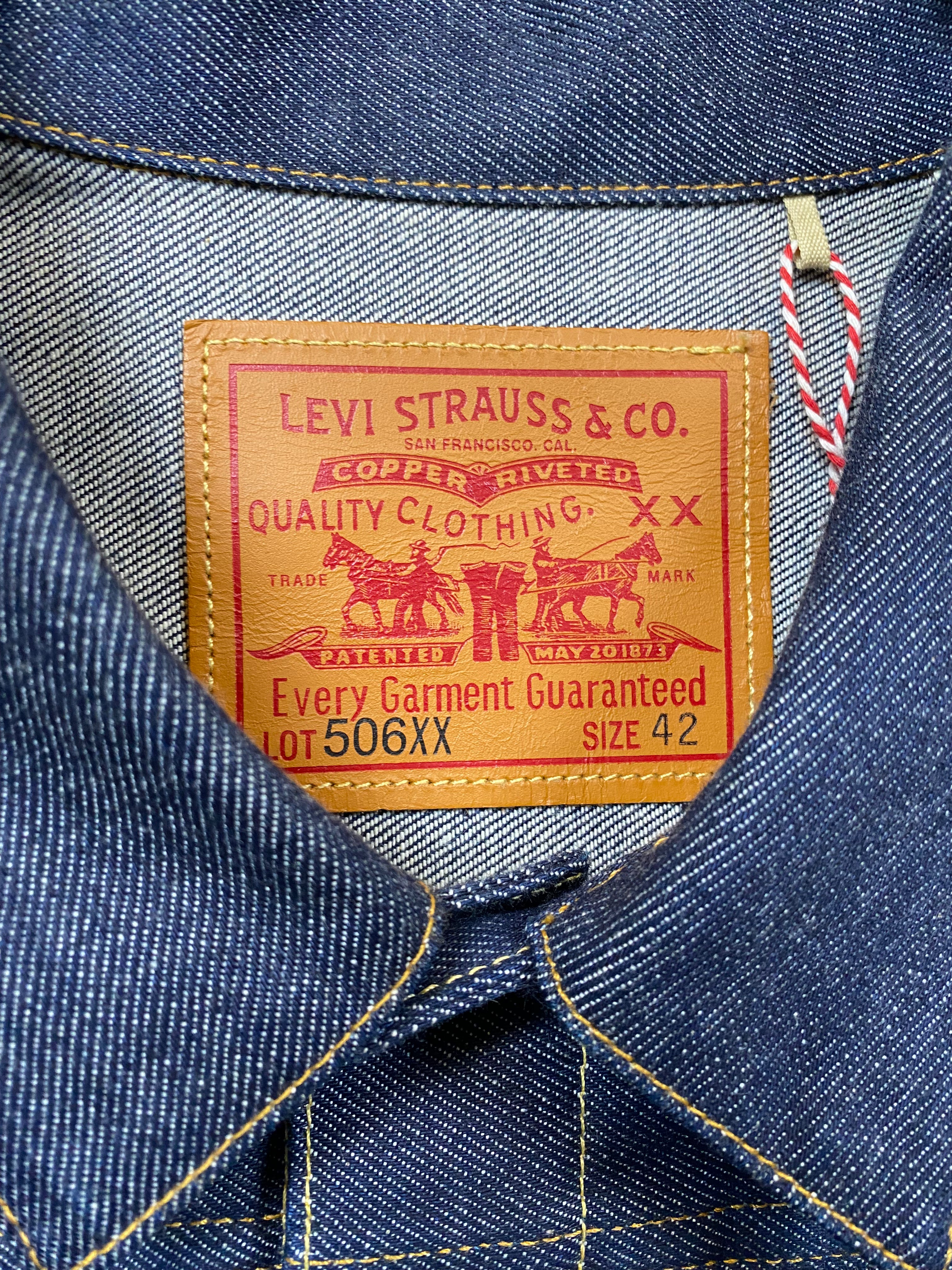 Levi's Vintage Clothing Raw Selvedge Type-I Denim Jacket