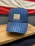 RRL Wabash Striped Trucker Cap