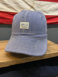 RRL Hickory Striped Worker Cap