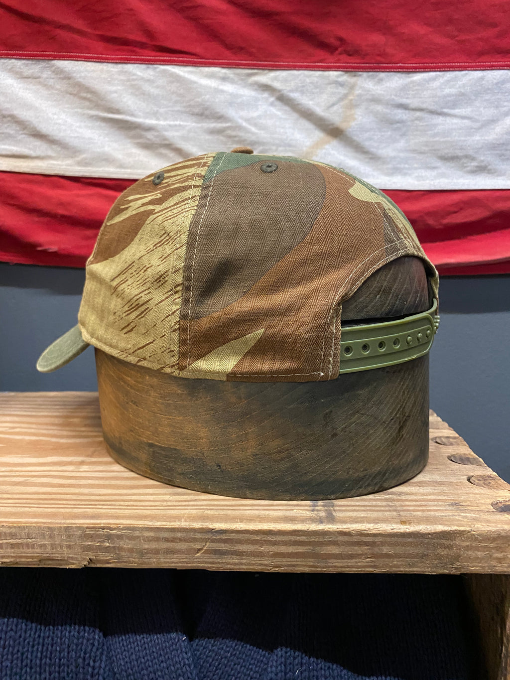 RRL Brushstroke Camo Cap