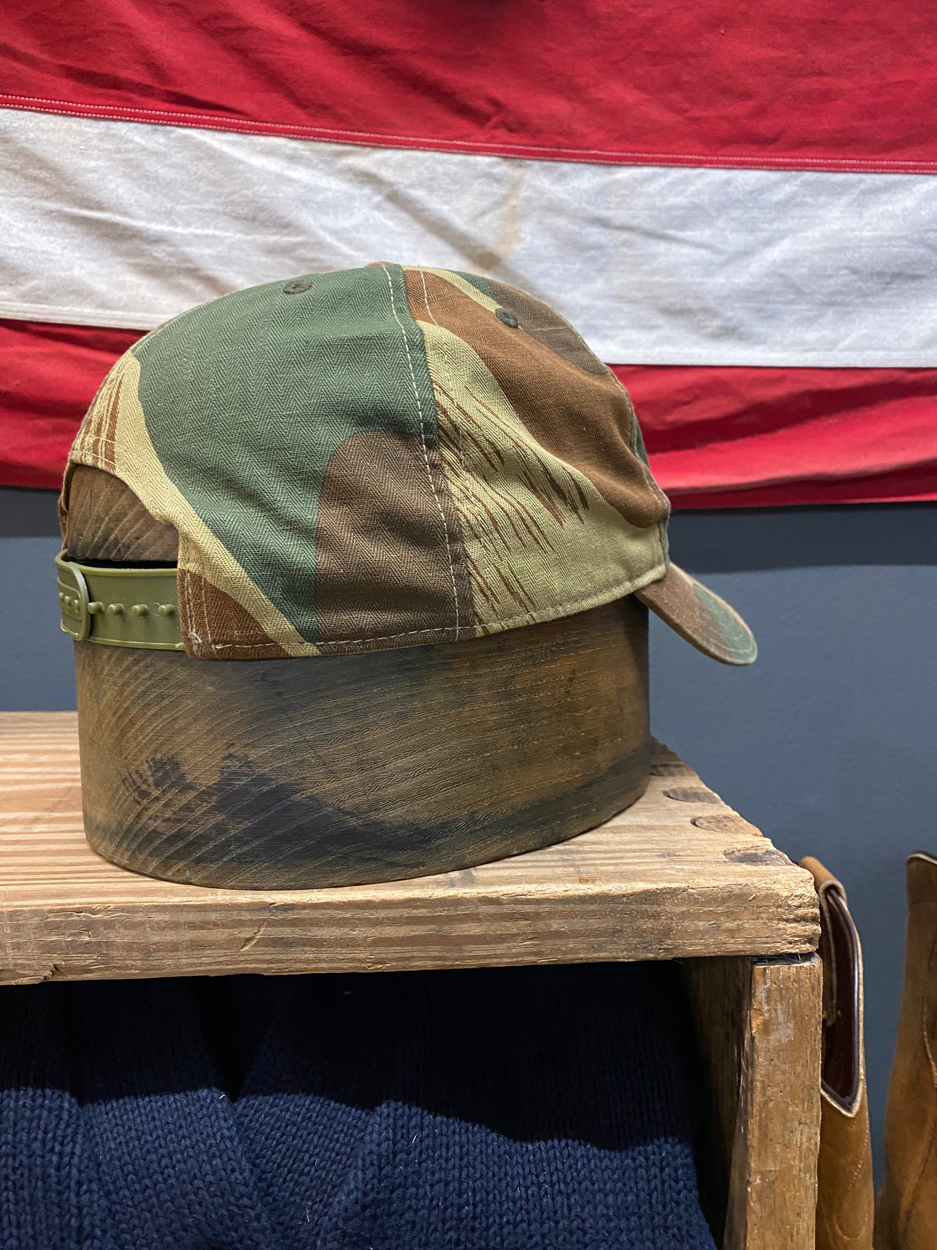 RRL Brushstroke Camo Cap