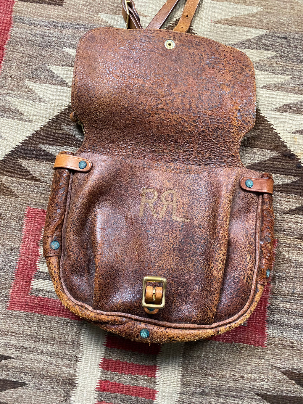 RRL Leather Shoulder Bag