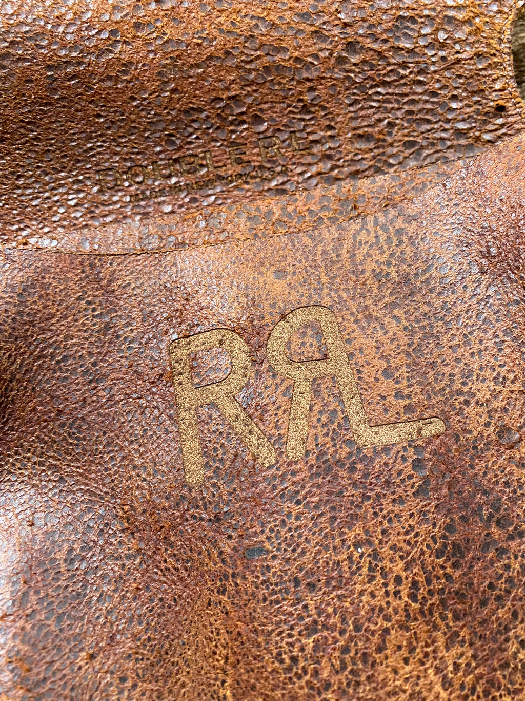 RRL Leather Shoulder Bag