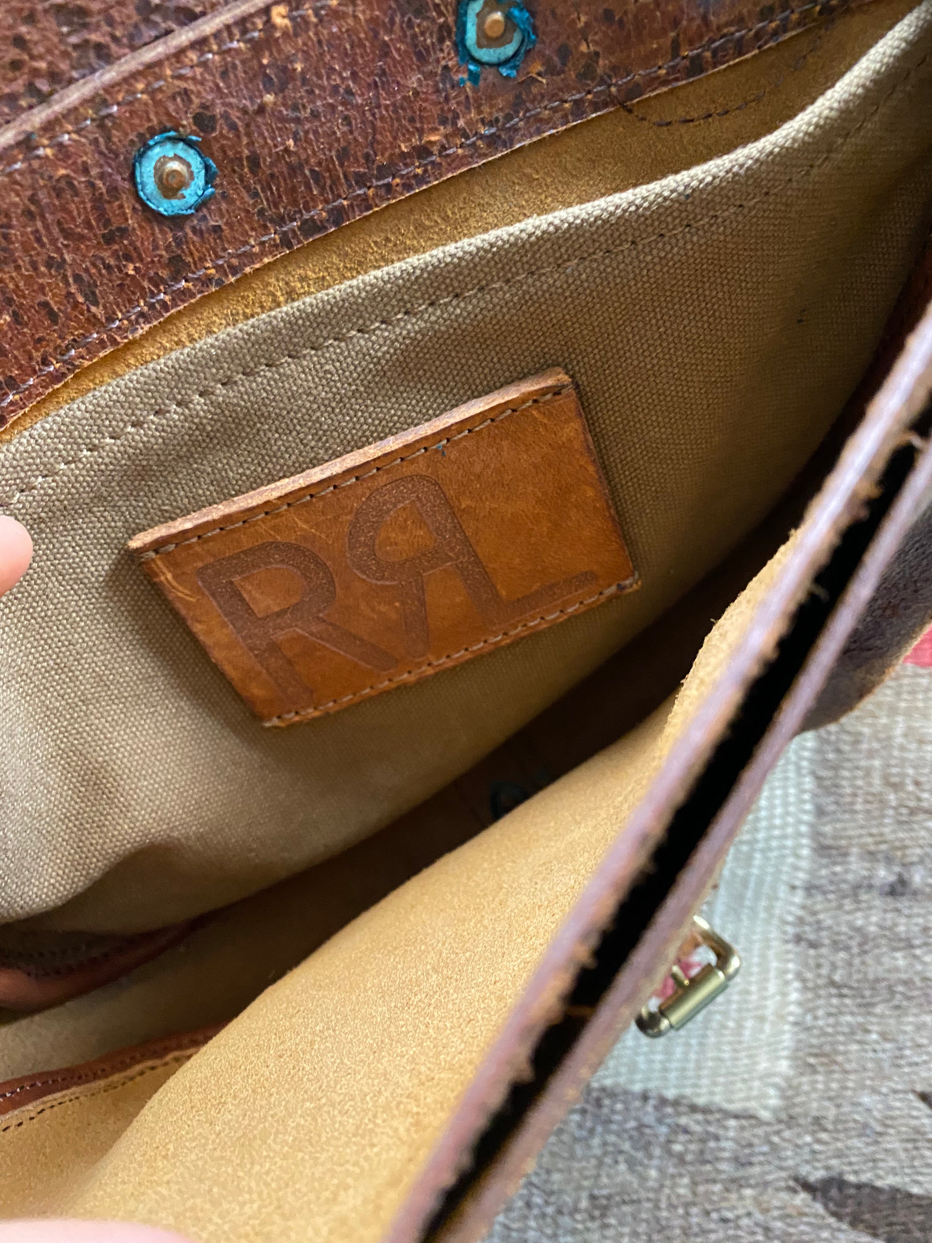 RRL Leather Shoulder Bag