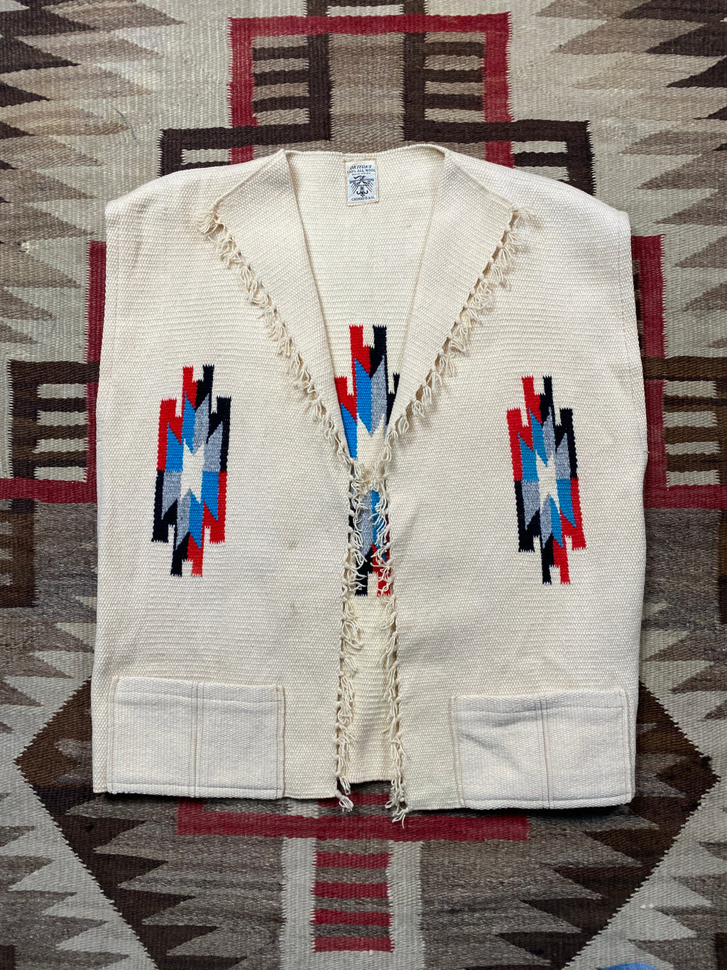 Ortega's New Mexico Woolen Chimayo Vest