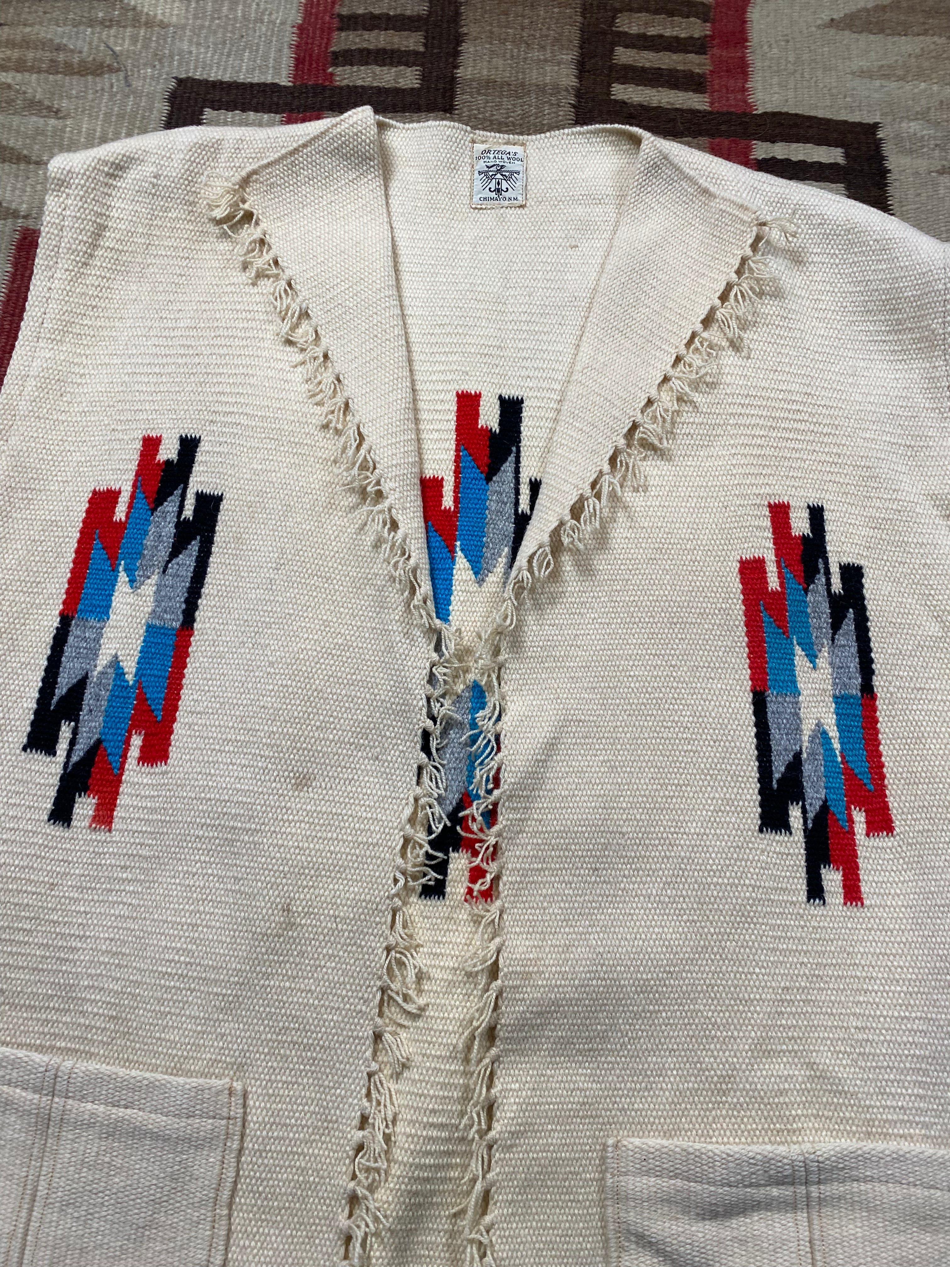 Ortega's New Mexico Woolen Chimayo Vest