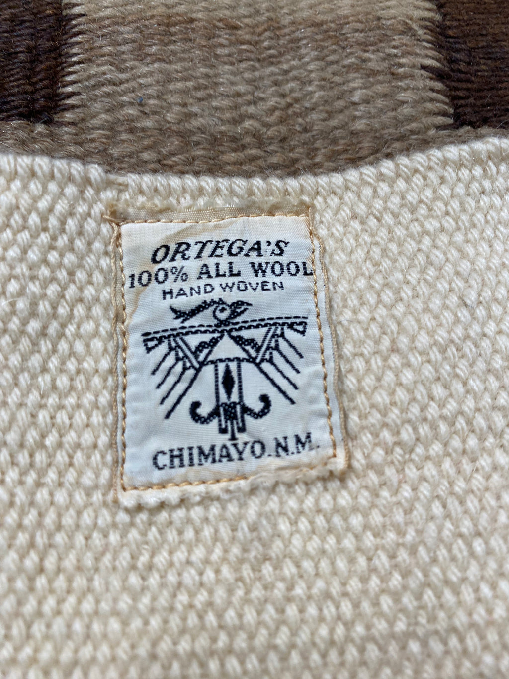 Ortega's New Mexico Woolen Chimayo Vest