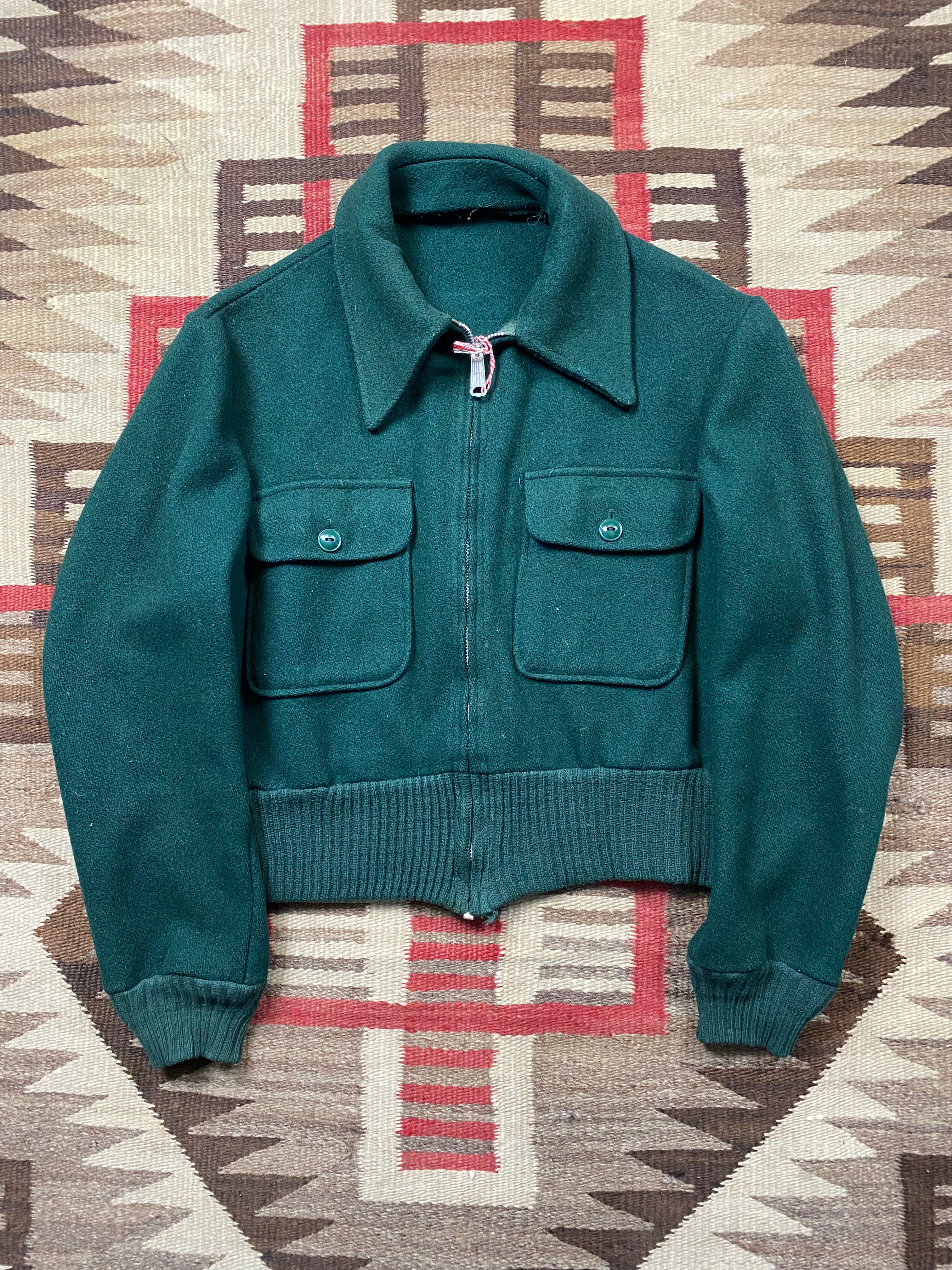 Woolen 1960's-1970's Boy Scouts Of America Worker Jacket