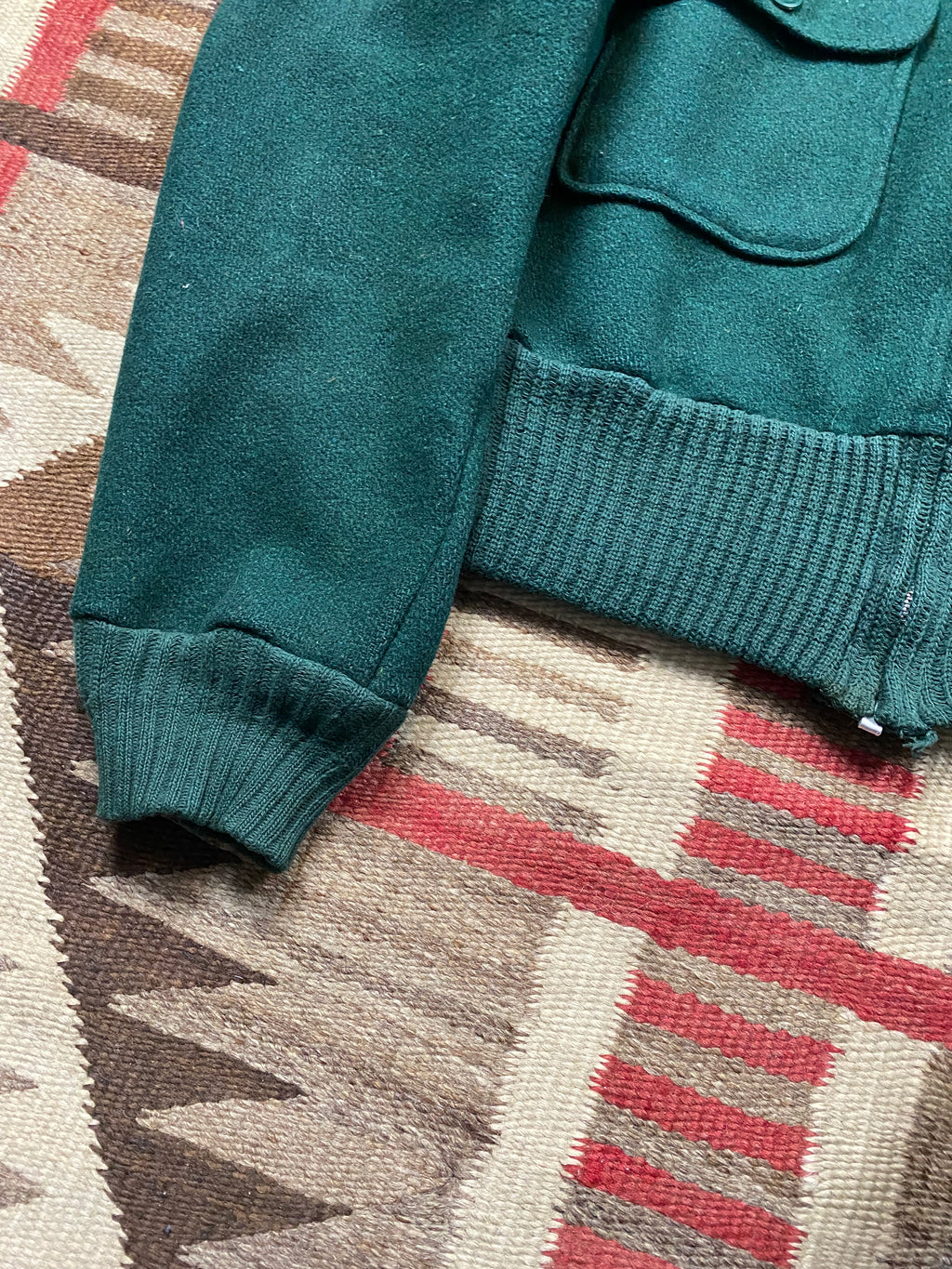 Woolen 1960's-1970's Boy Scouts Of America Worker Jacket