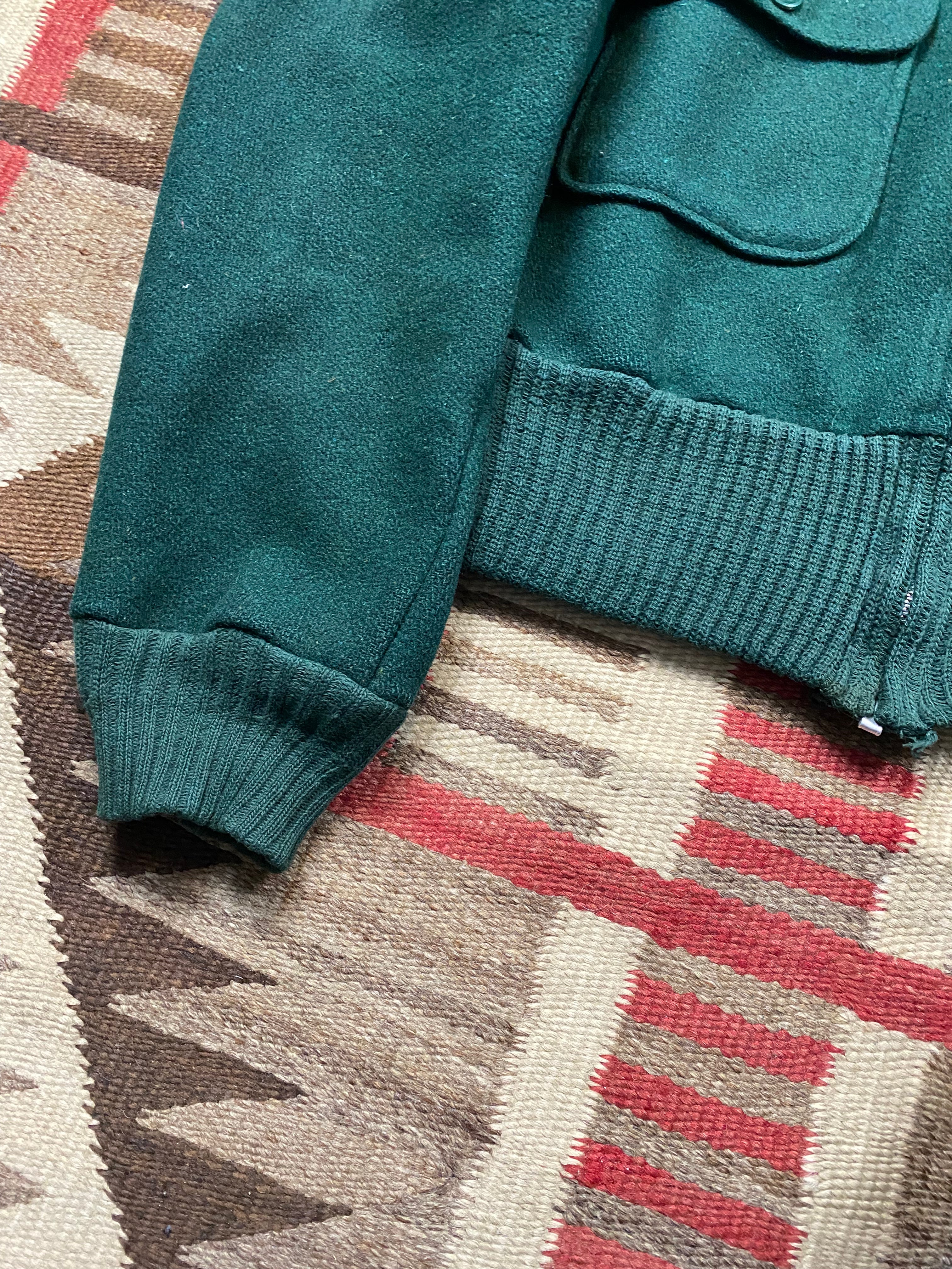 Woolen 1960's-1970's Boy Scouts Of America Worker Jacket