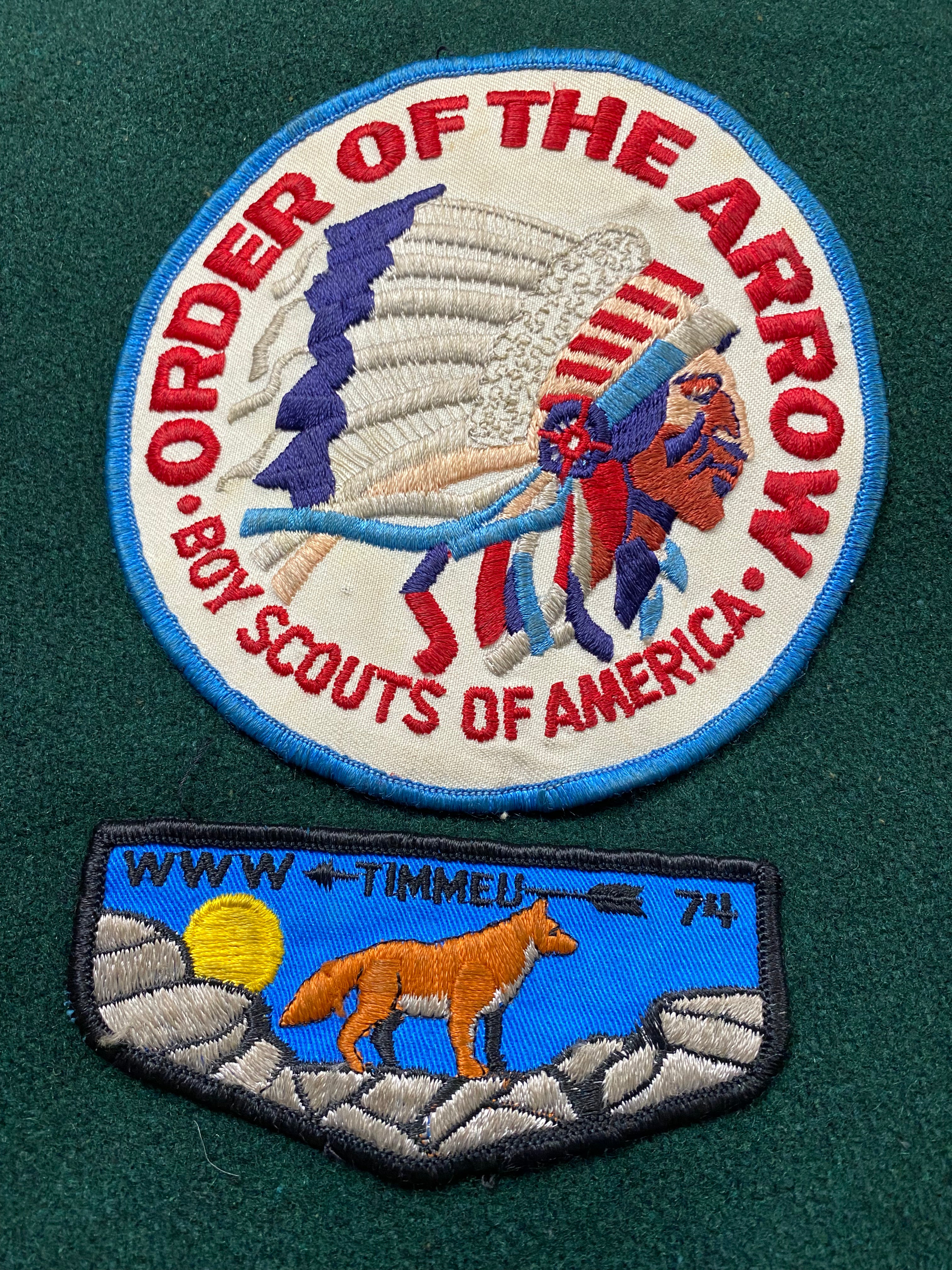 Woolen 1960's-1970's Boy Scouts Of America Worker Jacket