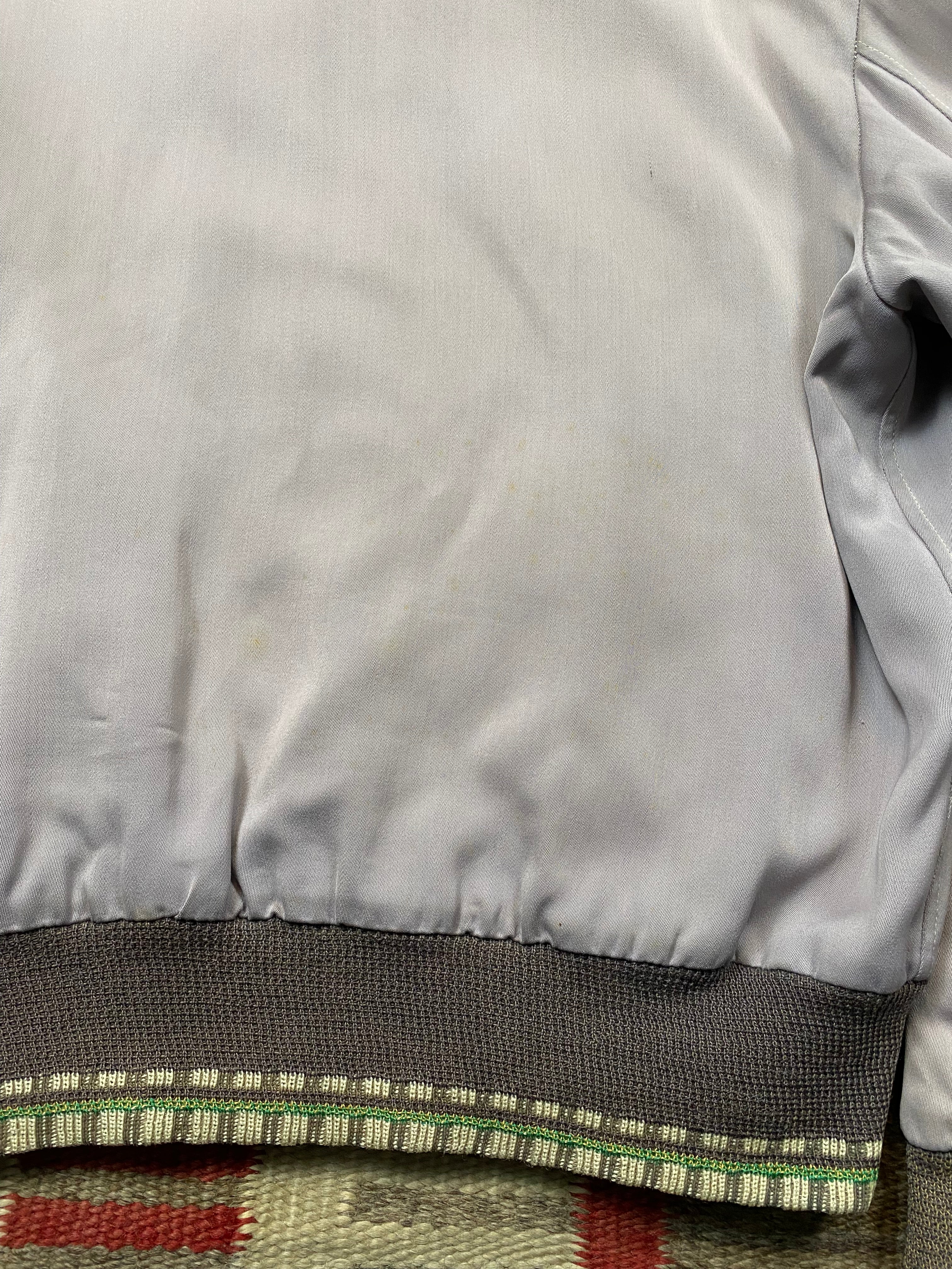 Land-N-Lakes Sportswear 1950's Gabardine Bomber Jacket