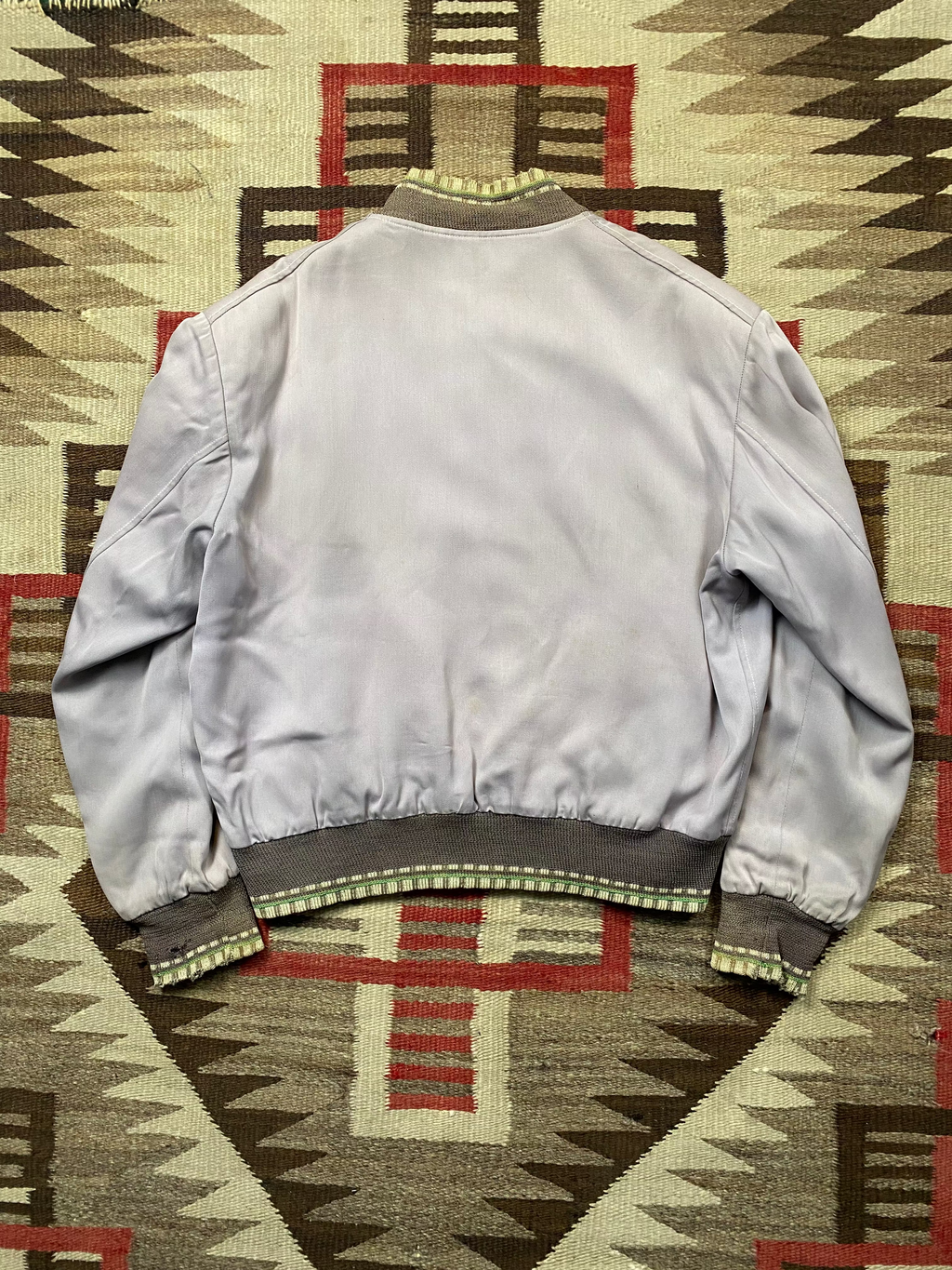 Land-N-Lakes Sportswear 1950's Gabardine Bomber Jacket
