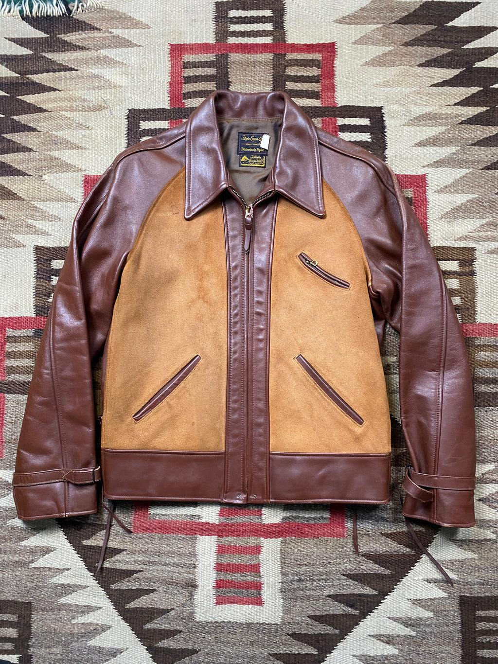 Style Eyes & Co Horsehide ''Grizzly'' Jacket