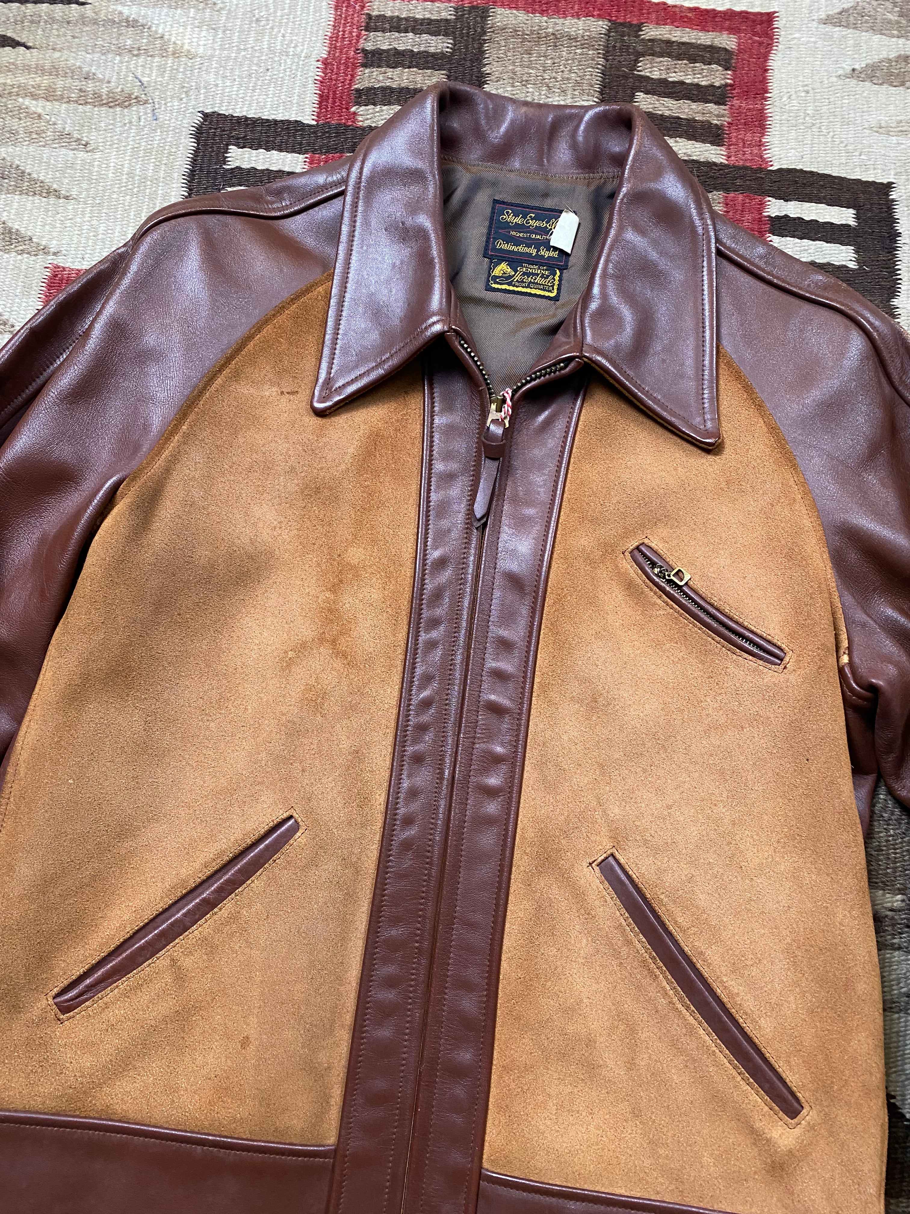 Style Eyes & Co Horsehide ''Grizzly'' Jacket