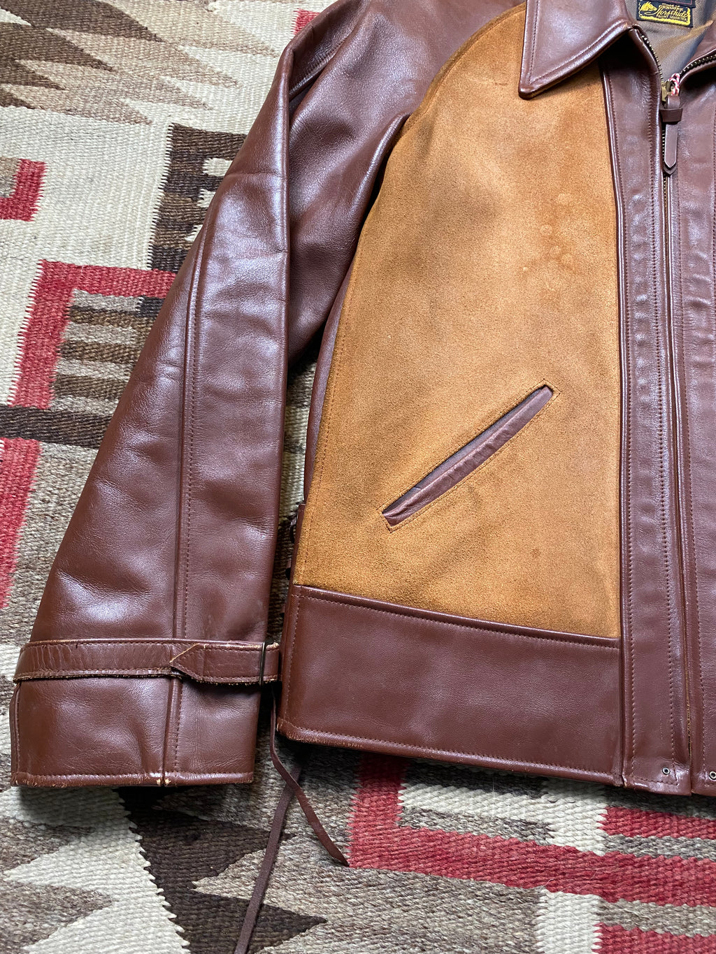 Style Eyes & Co Horsehide ''Grizzly'' Jacket
