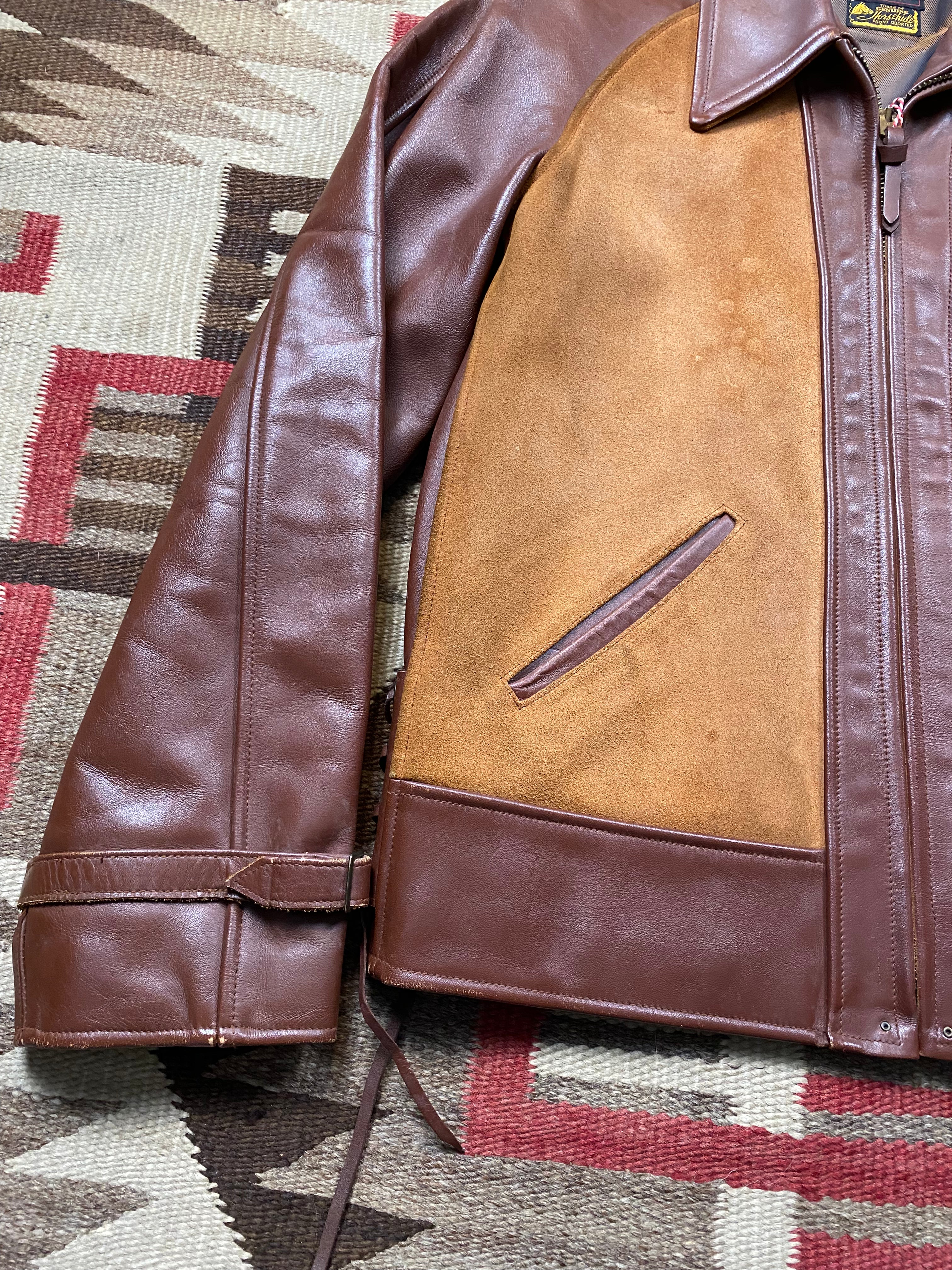 Style Eyes & Co Horsehide ''Grizzly'' Jacket
