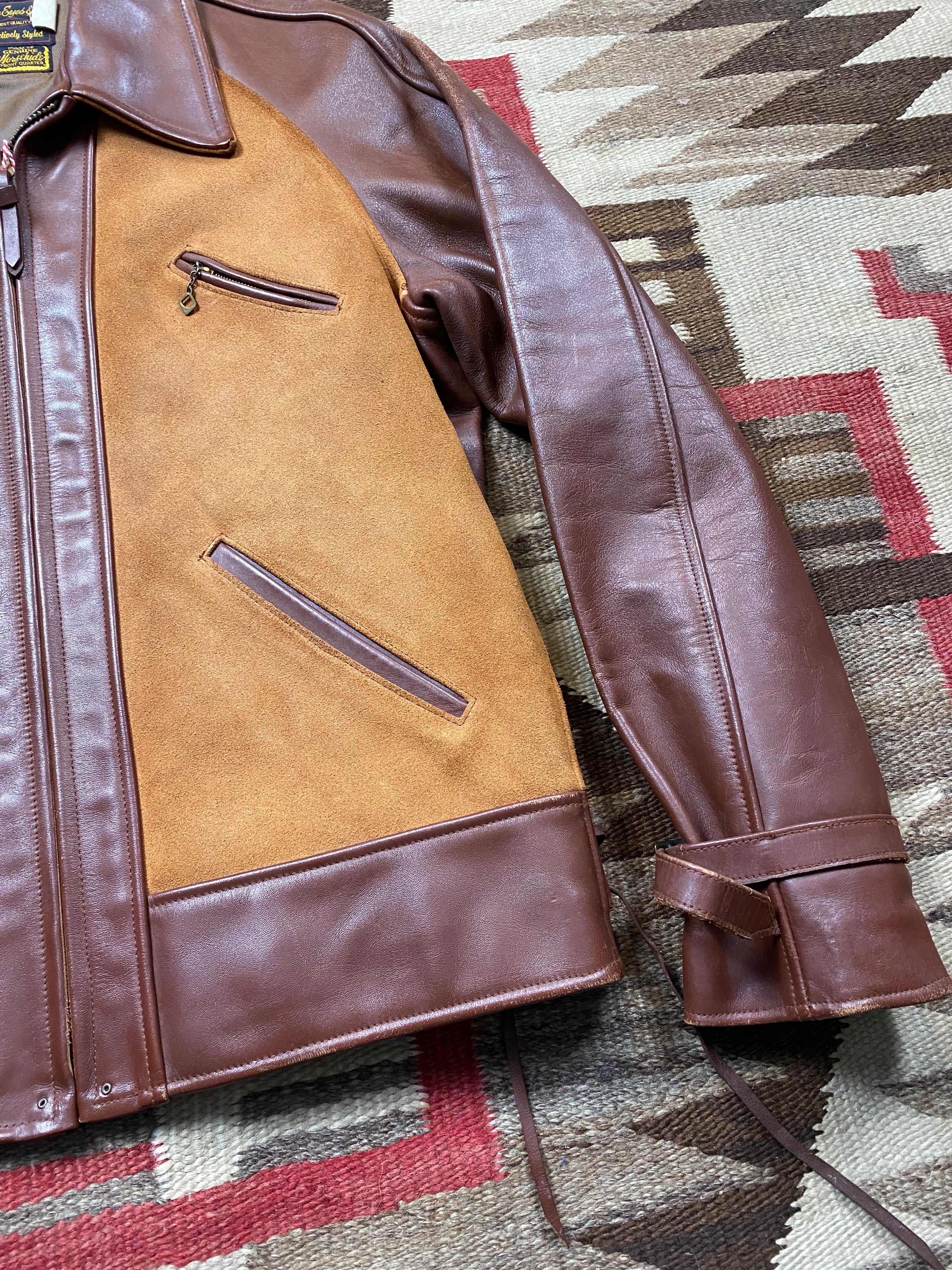 Style Eyes & Co Horsehide ''Grizzly'' Jacket