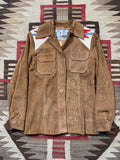 Pioneer Wear Suede Chimayo Paneled Jacket